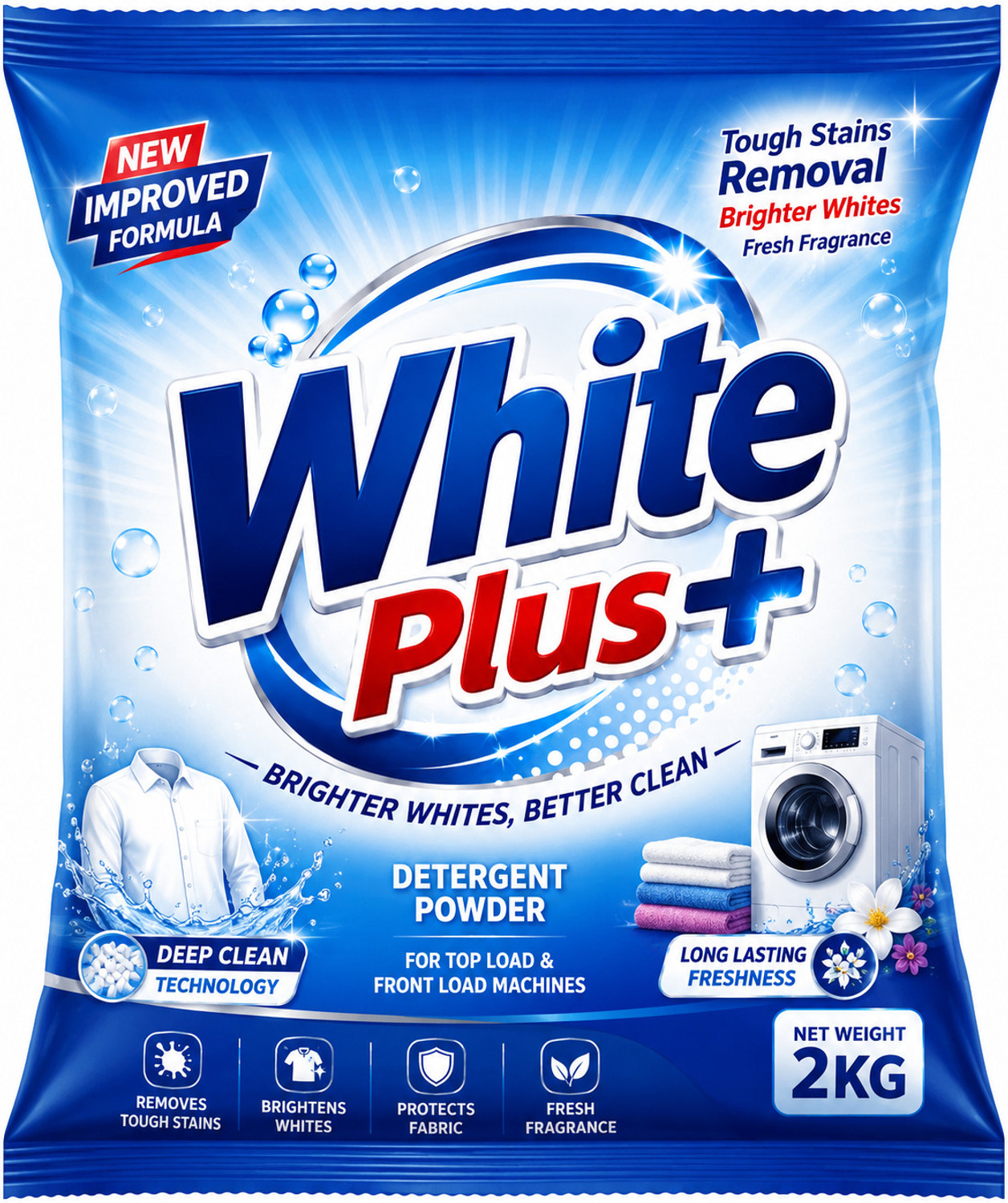 Image of Ghadi Detergent powder Detergent Powder (Advanced) (10 kg)