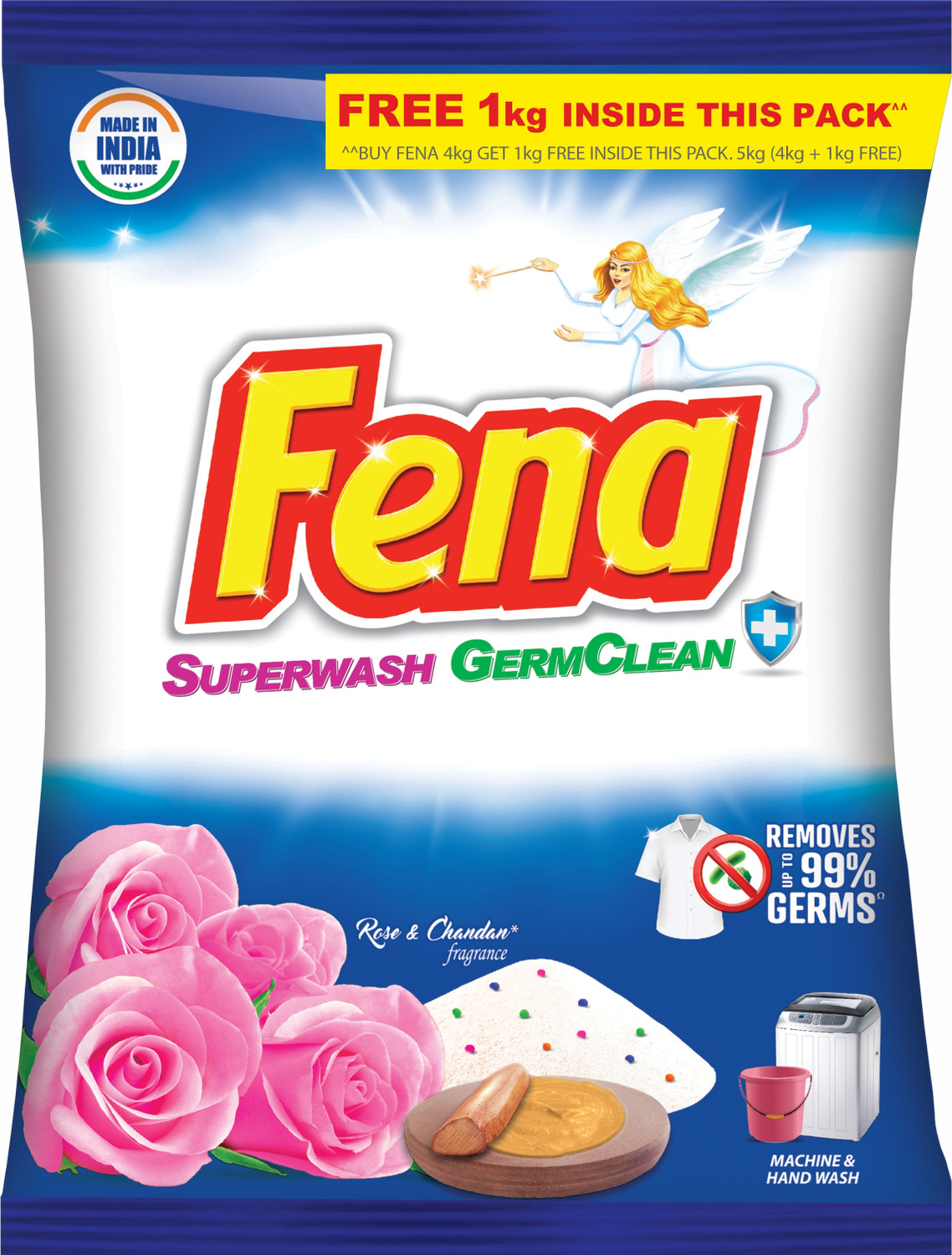 Image of Ghadi Detergent powder Detergent Powder (Advanced) (10 kg)