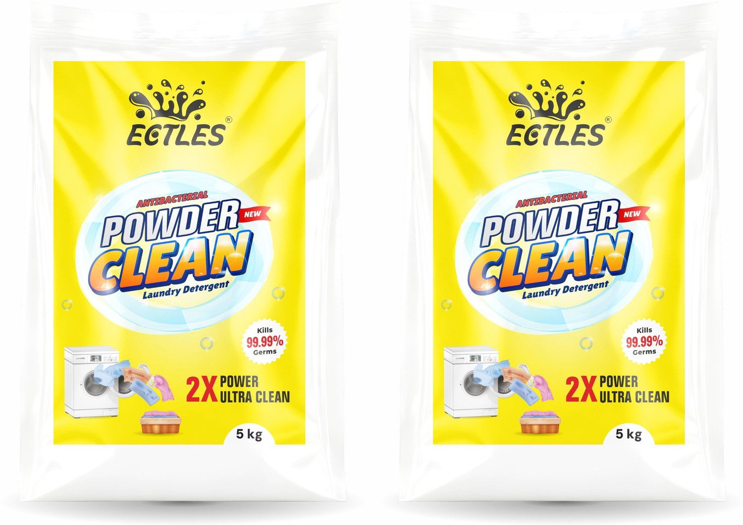 Image of Tide Extra Power Washing Detergent Powder (Jasmine & Rose) (10 kg)