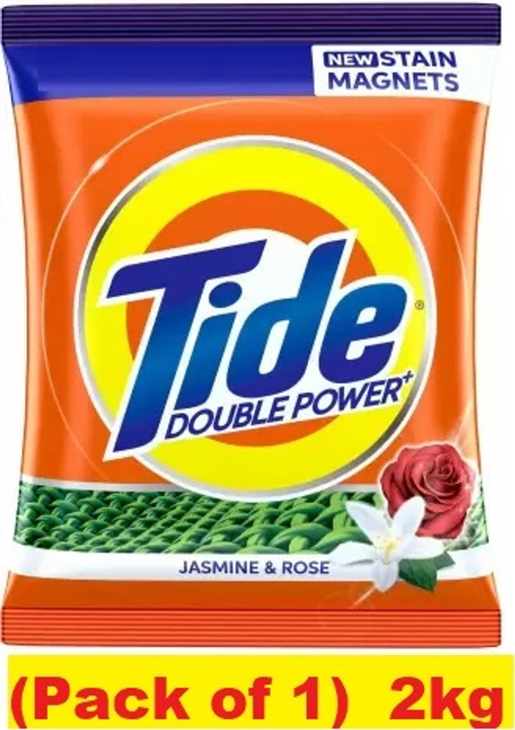 Image of Tide Extra Power Washing Detergent Powder (Jasmine & Rose) (10 kg)