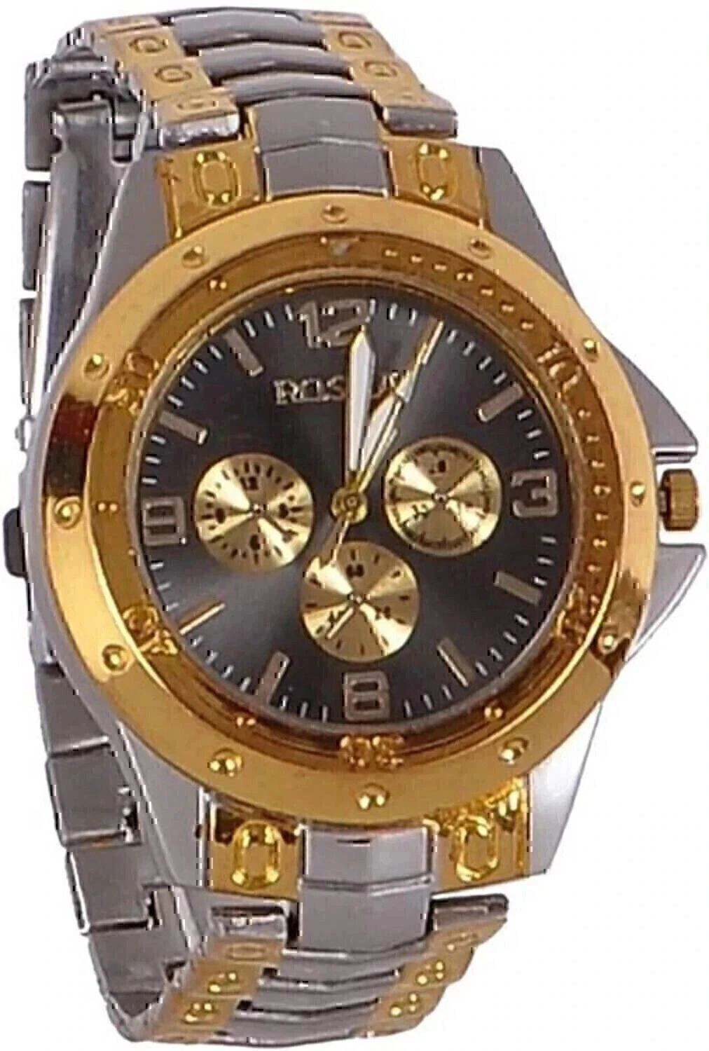 Image of Alix automatic flying wheel tourbillon with date day working silver gold professional Analog Watch - For Men AL2907 Tourbillion