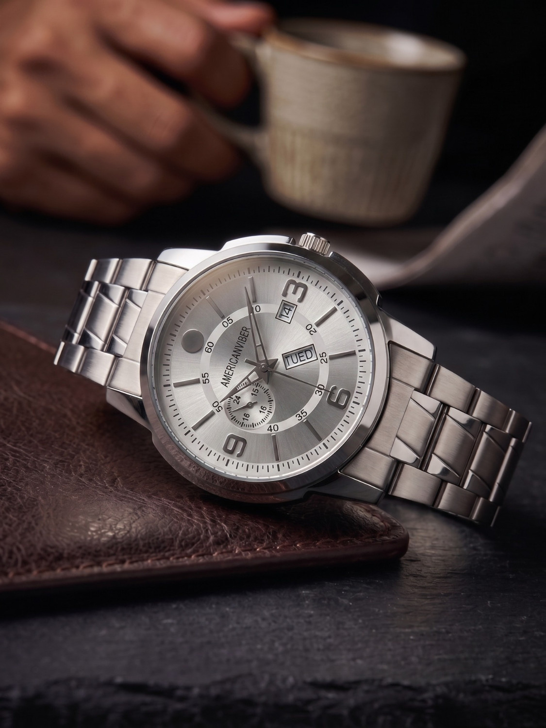 Image of Fancytown Fommy watch Analog Watch - For Men Black premium phantom watch
