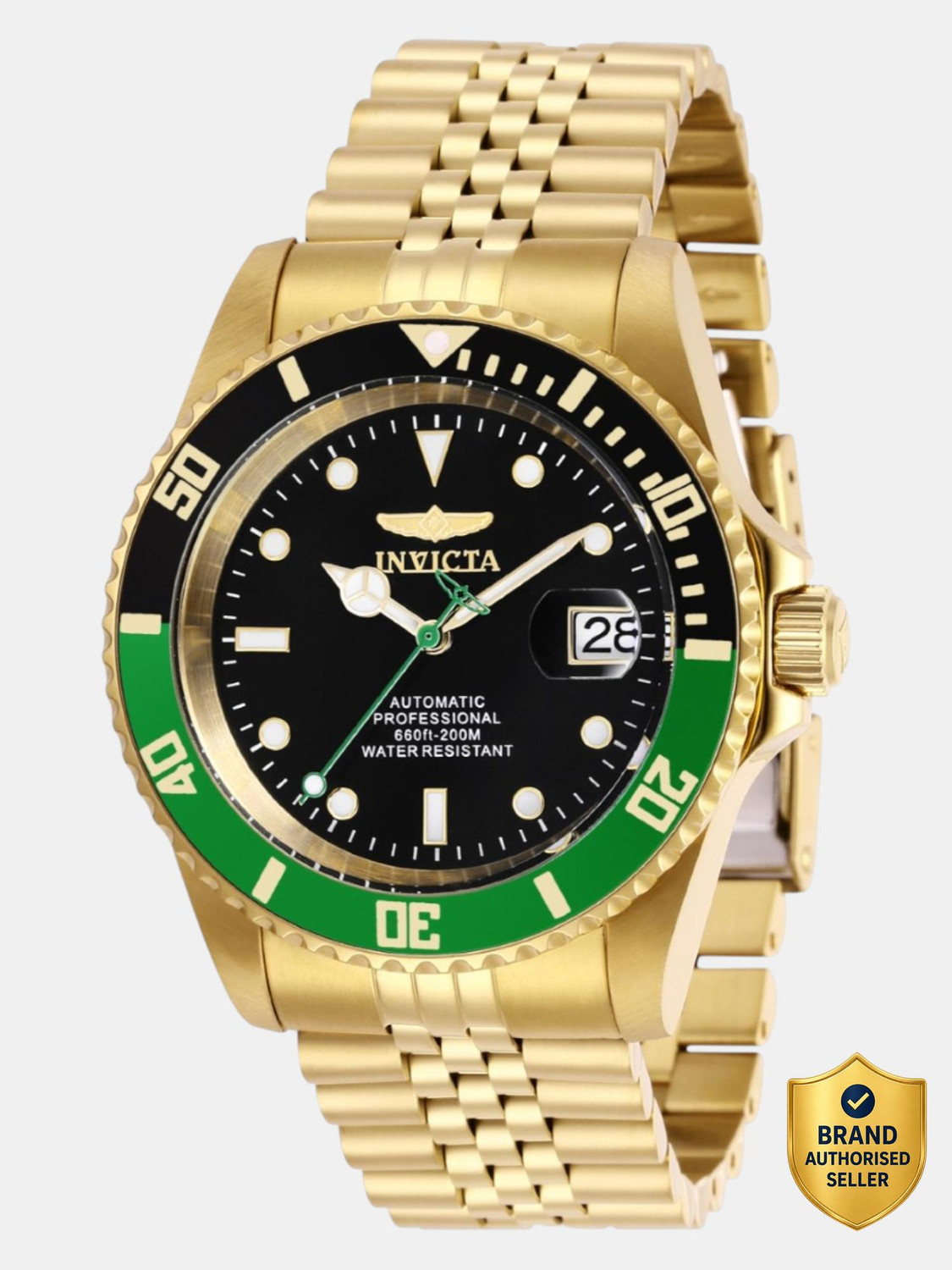 INVICTA 29184 Pro Diver Automatic Black Dial Analog Watch - For Men