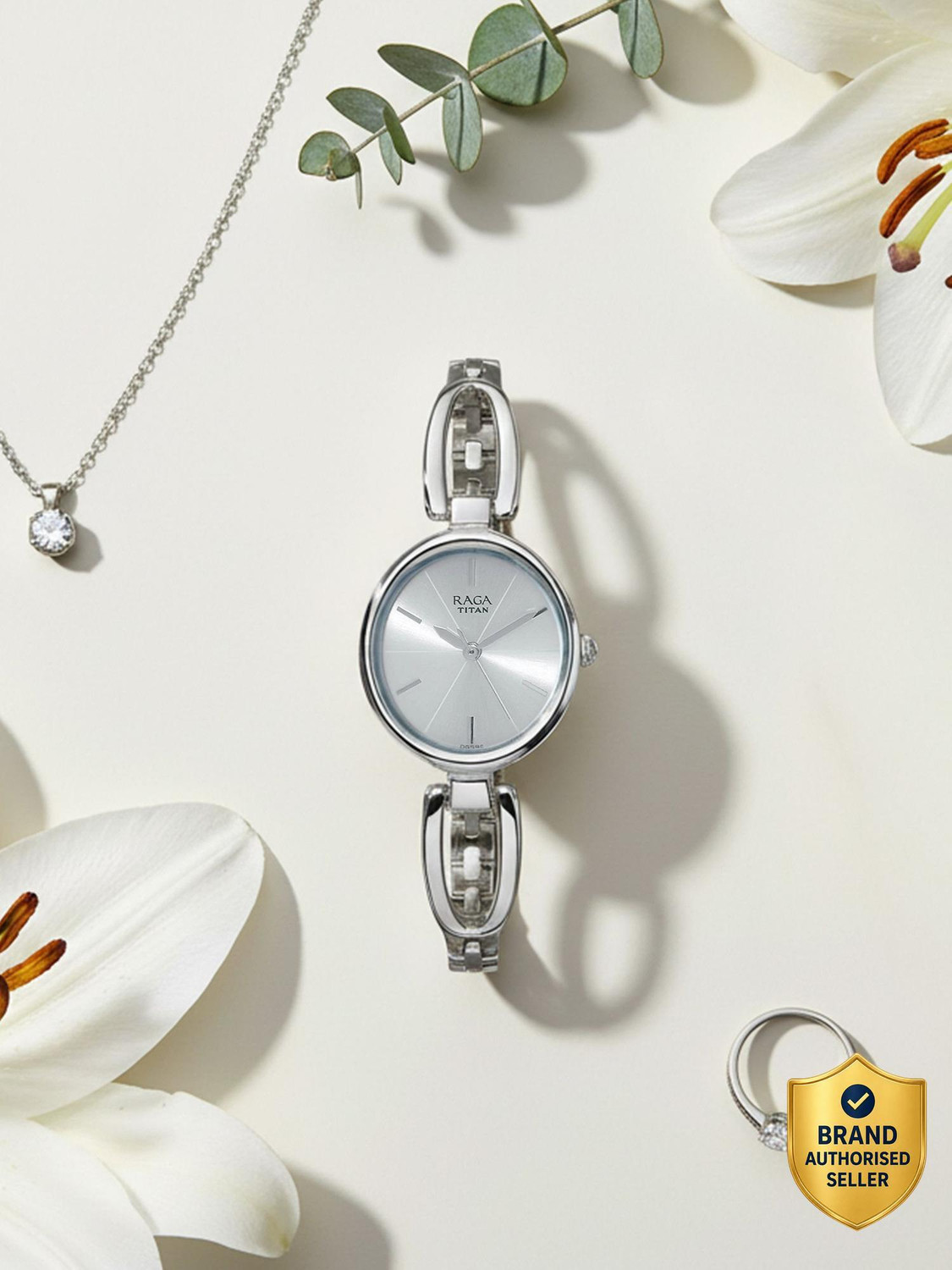 NN2579SM01 Raga Viva Analog Watch  - For Women