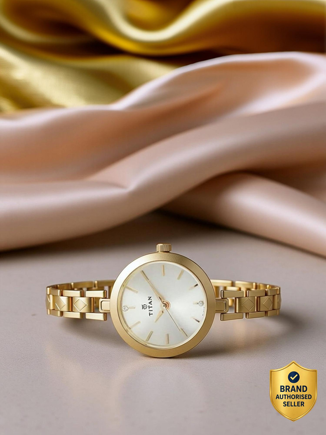 Image of Fastrack Vyb Seeker Quartz Lilac Dial Silver Alloy Strap Analog Watch - For Women FV60134SM01W
