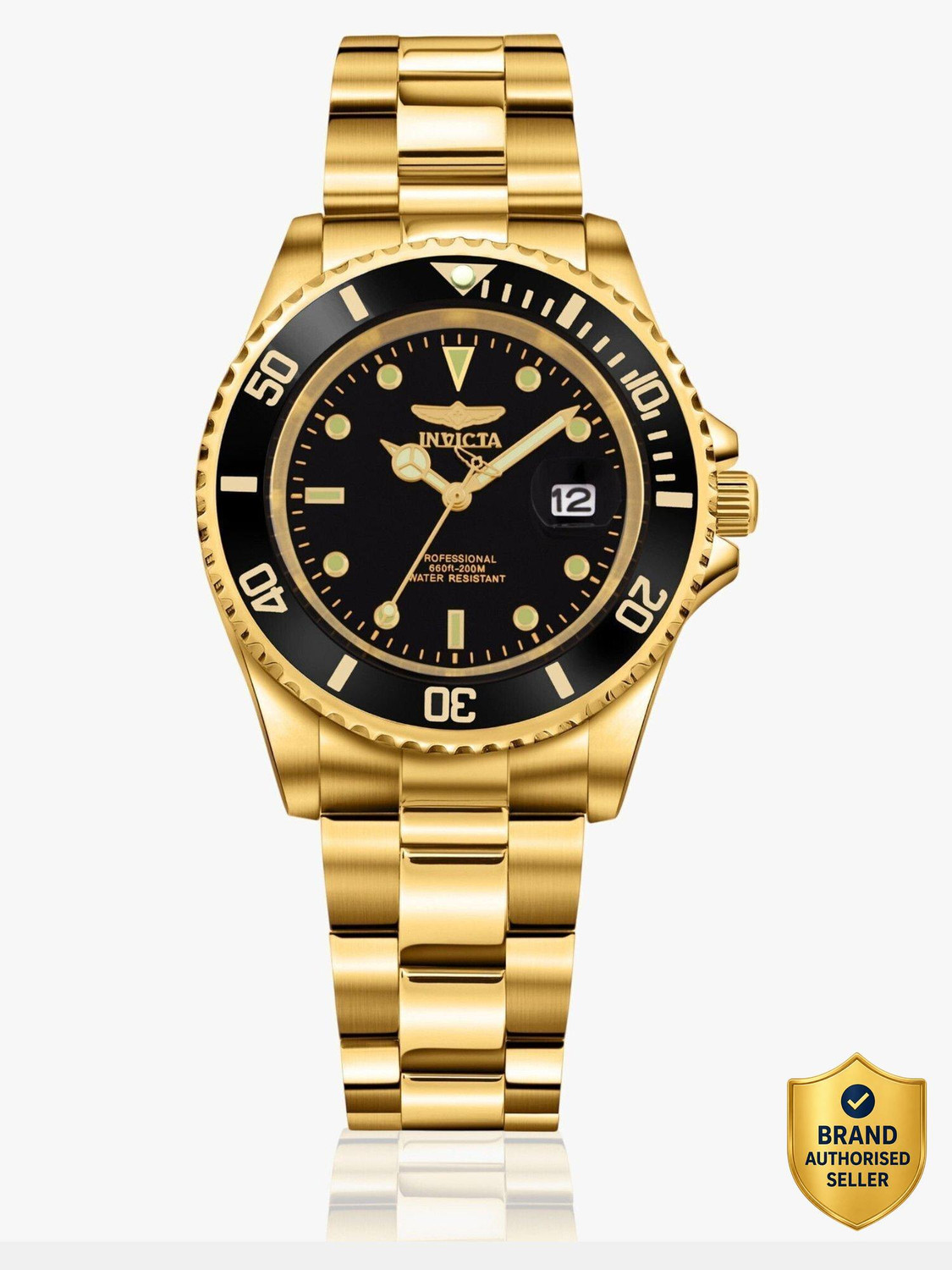 INVICTA 26975 Pro Diver Quartz Black Dial Analog Watch - For Men