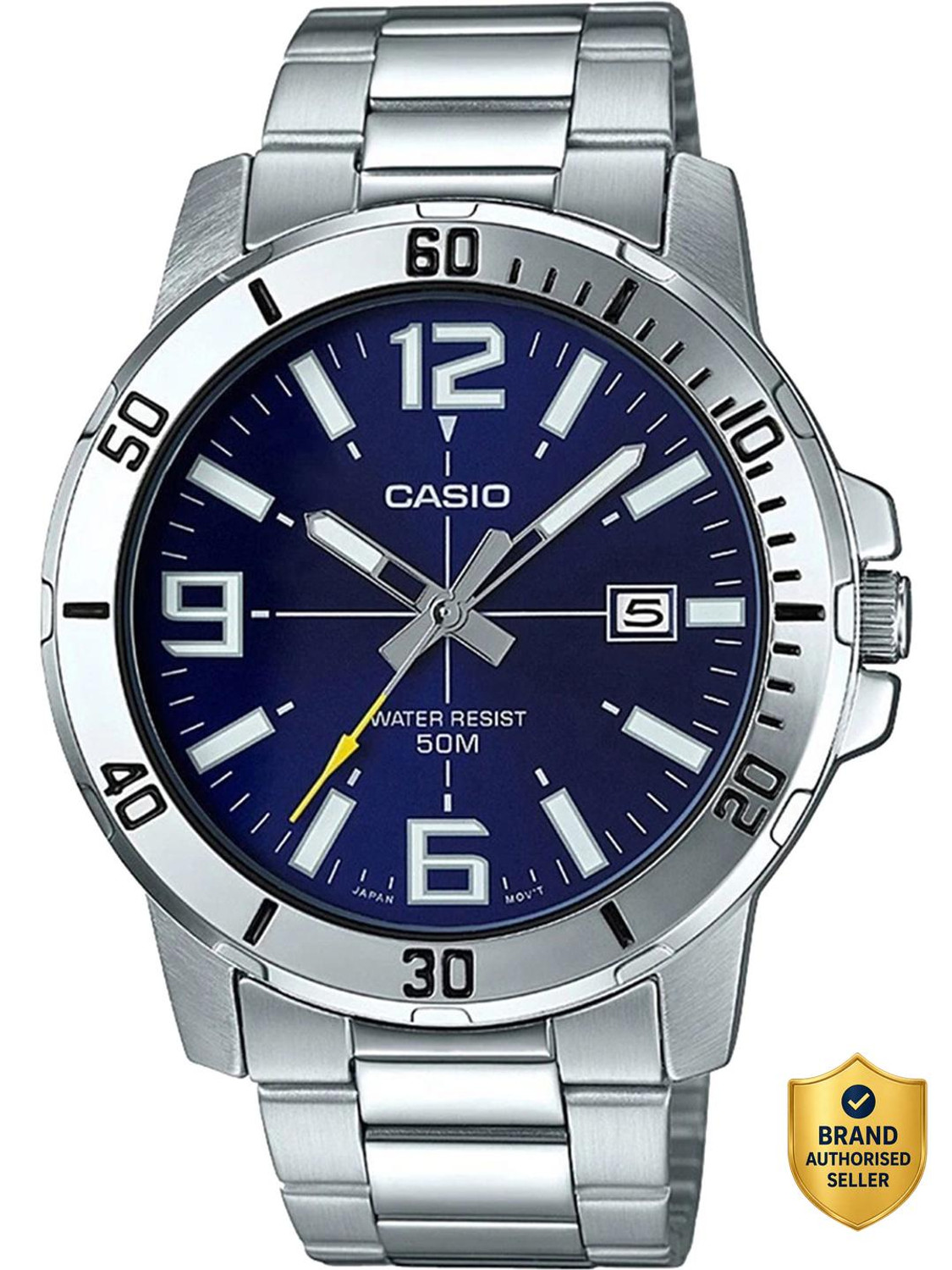 CASIO Enticer Men's ( MTP-VD01D-2BVUDF ) Analog Watch - For Men