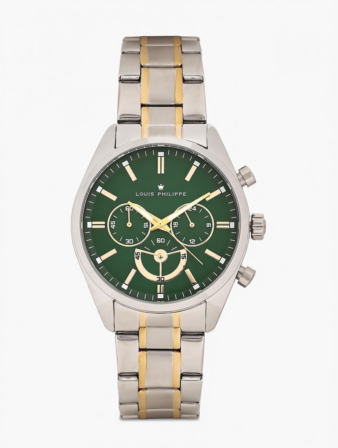 Chronograph, Green Dial Analog Watch - For Men LP000006D