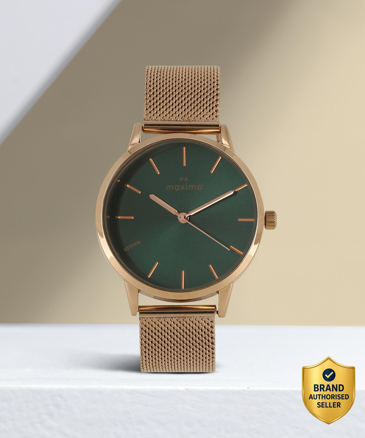 MAXIMA ROSE GOLD ATTIVO GENTS ATTIVO COLLECTION Analog Watch  - For Men