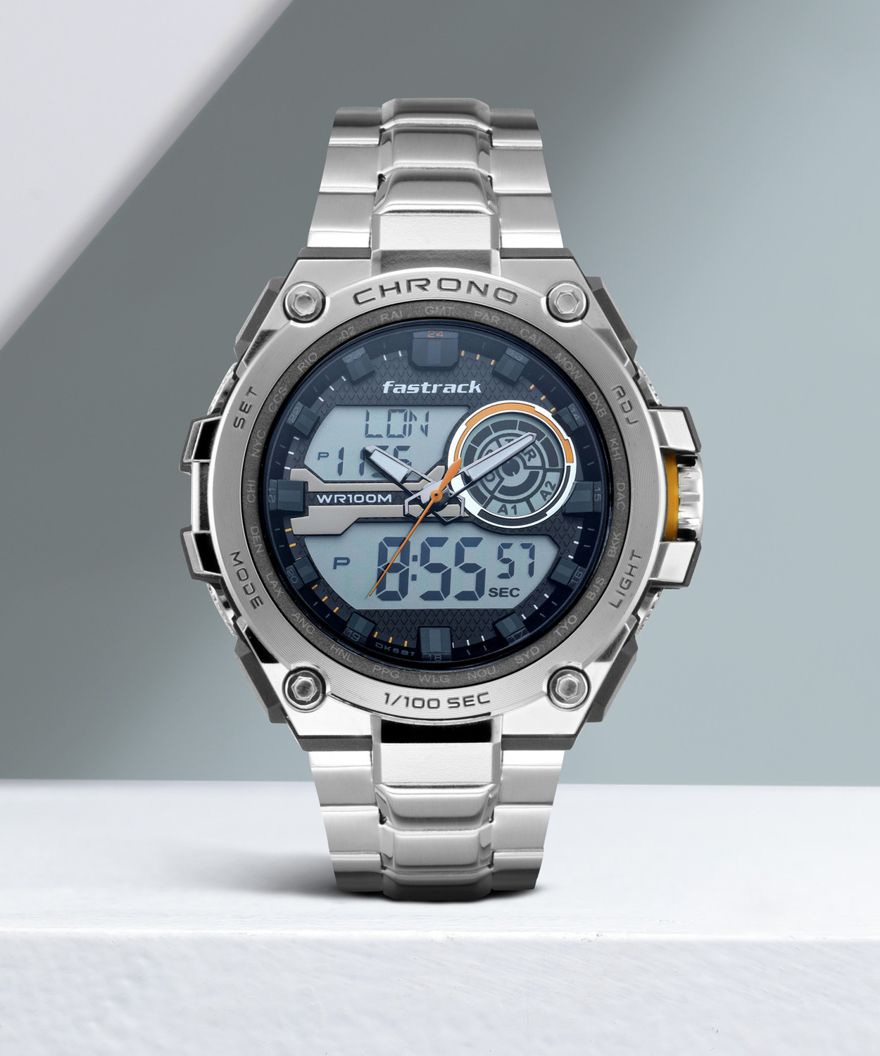 Fastrack Mean Machines Analog Digital Watch For Men Price History