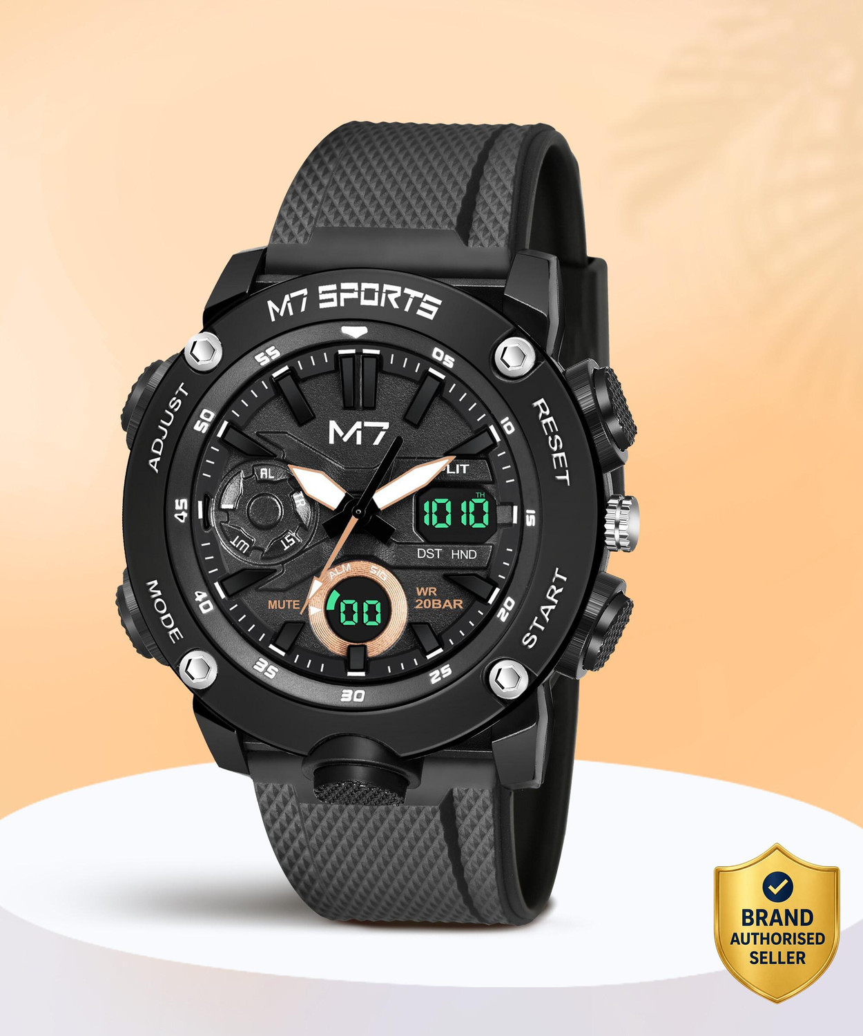 M7-1912-BLACK-WHITE RG Chronograph Powered by Flipkart Special Summer 