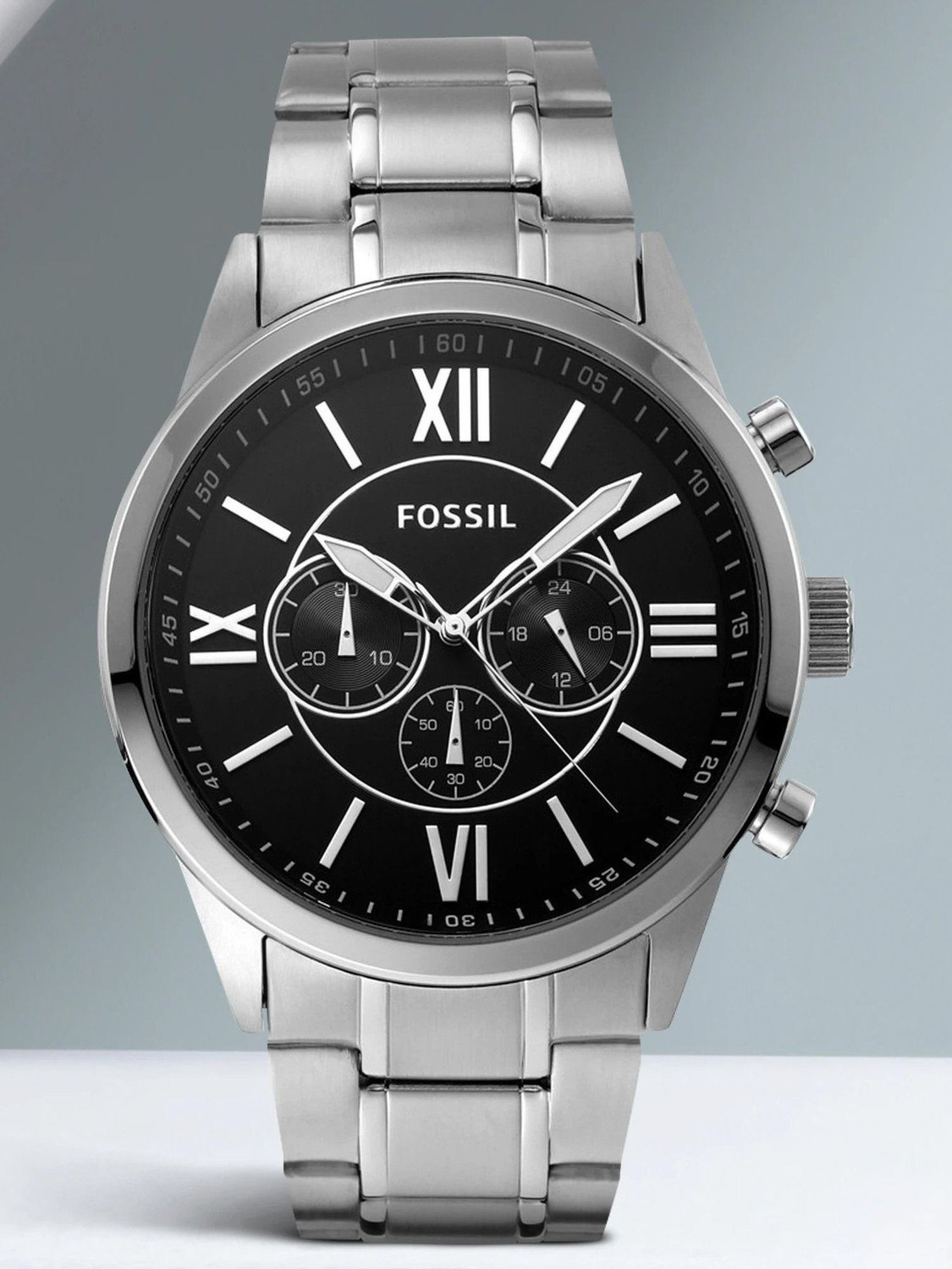 Fossil Flynn Men's Analog Watch - Premium Stainless Steel