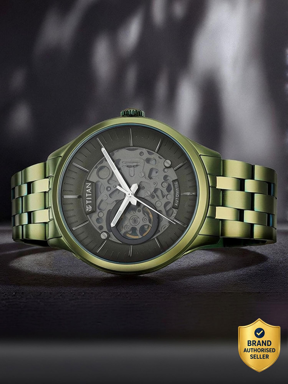 Titan Metal Mechanicals (GAUTO Cluster) Analog Watch  - For Men