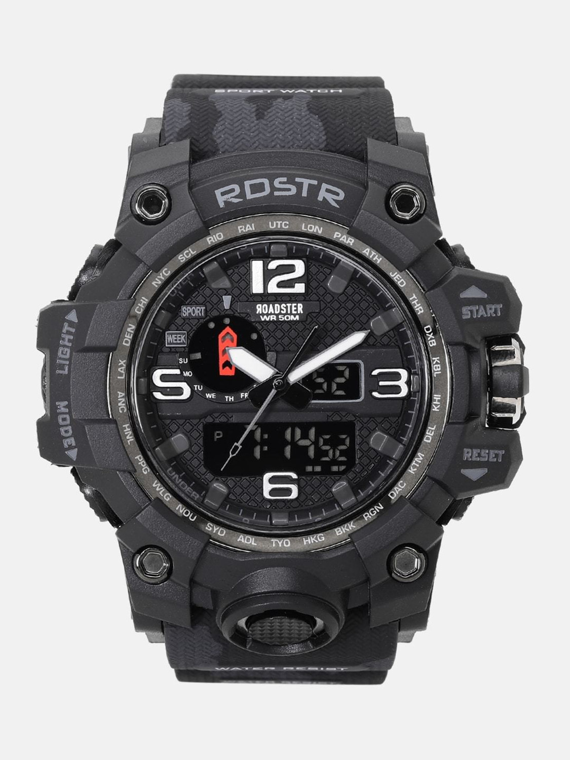 Roadster analog digital watch deals