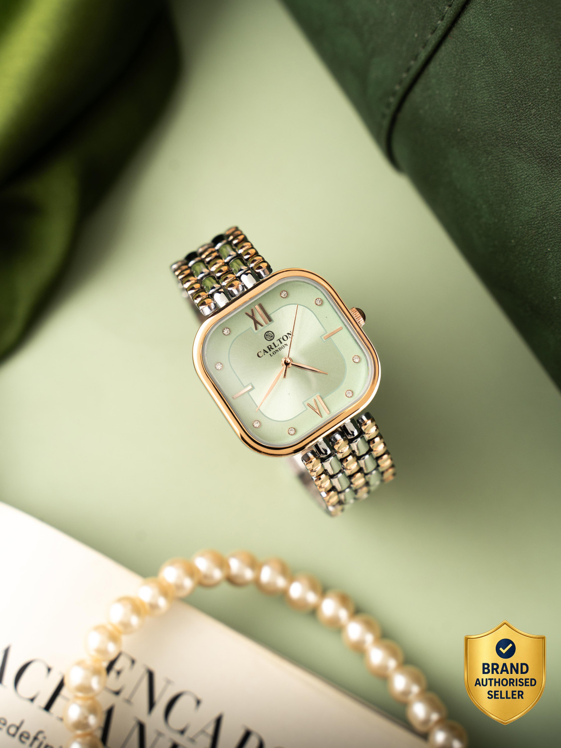 CARLTON LONDON CLSSCLGRN Chelsea Analog Watch - For Women