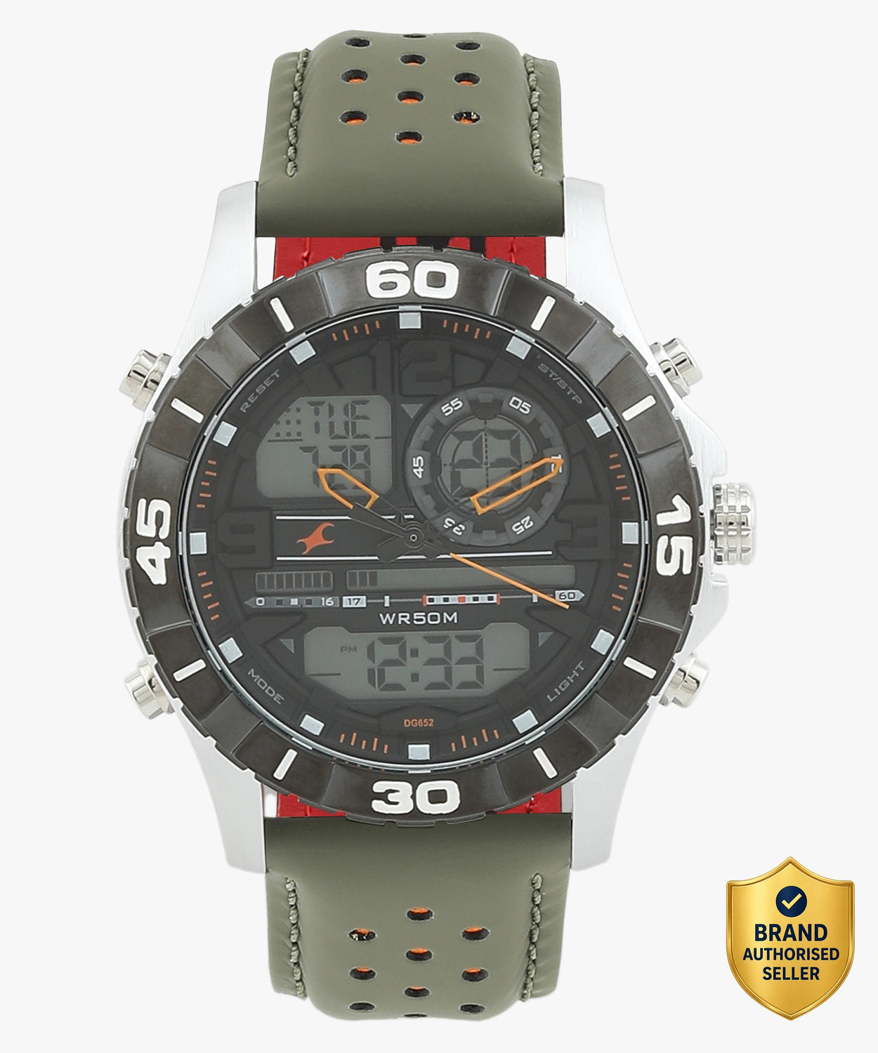NN38035SL03 Analog-Digital Watch - For Men