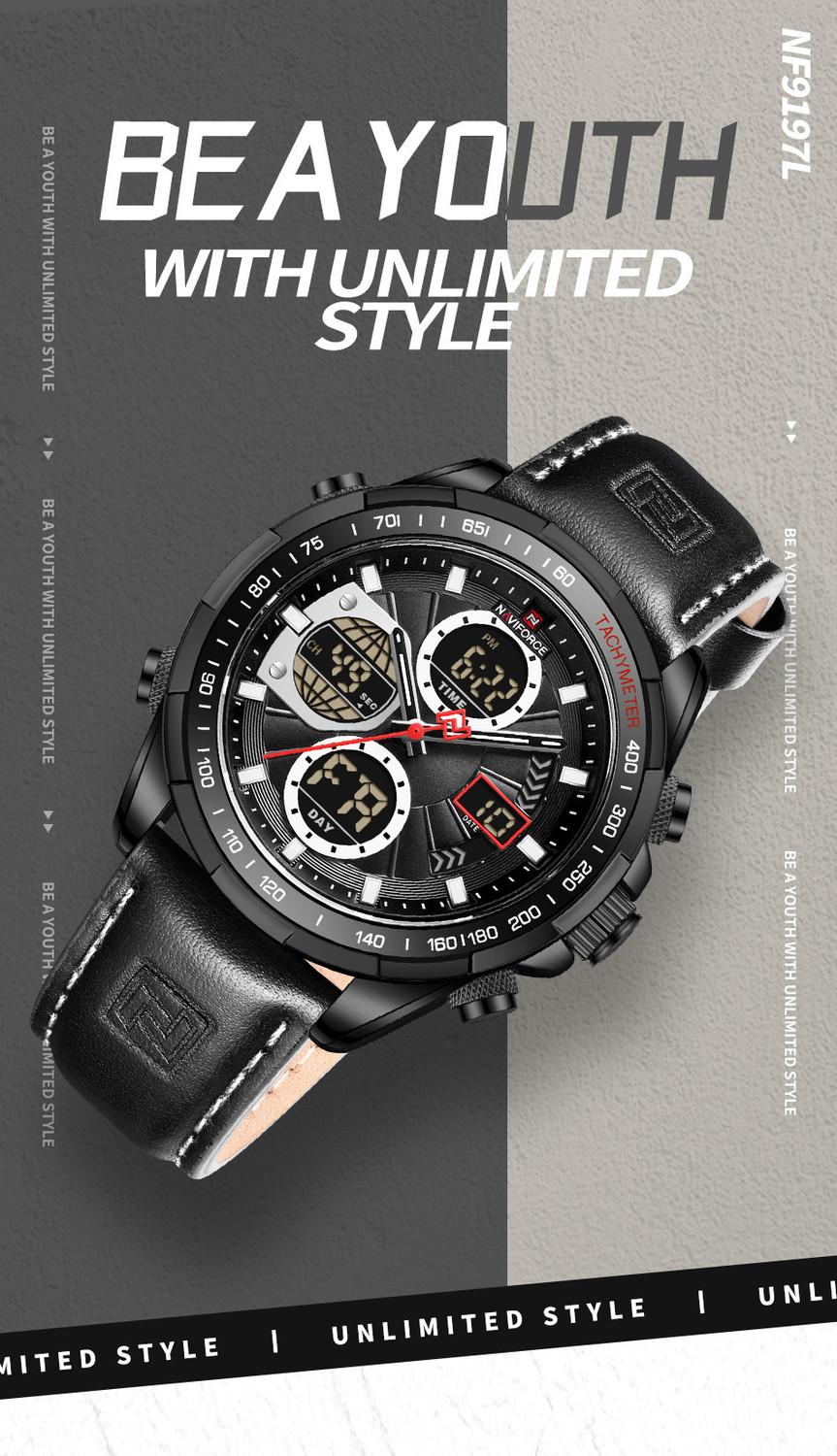 Naviforce Analog-Digital Men's Watch – ₹2552, 22% Off