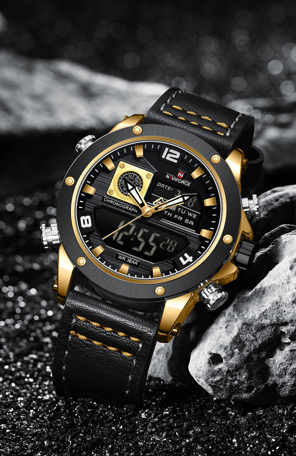 Naviforce Analog-Digital Men's Watch – ₹2,573, 20% Off