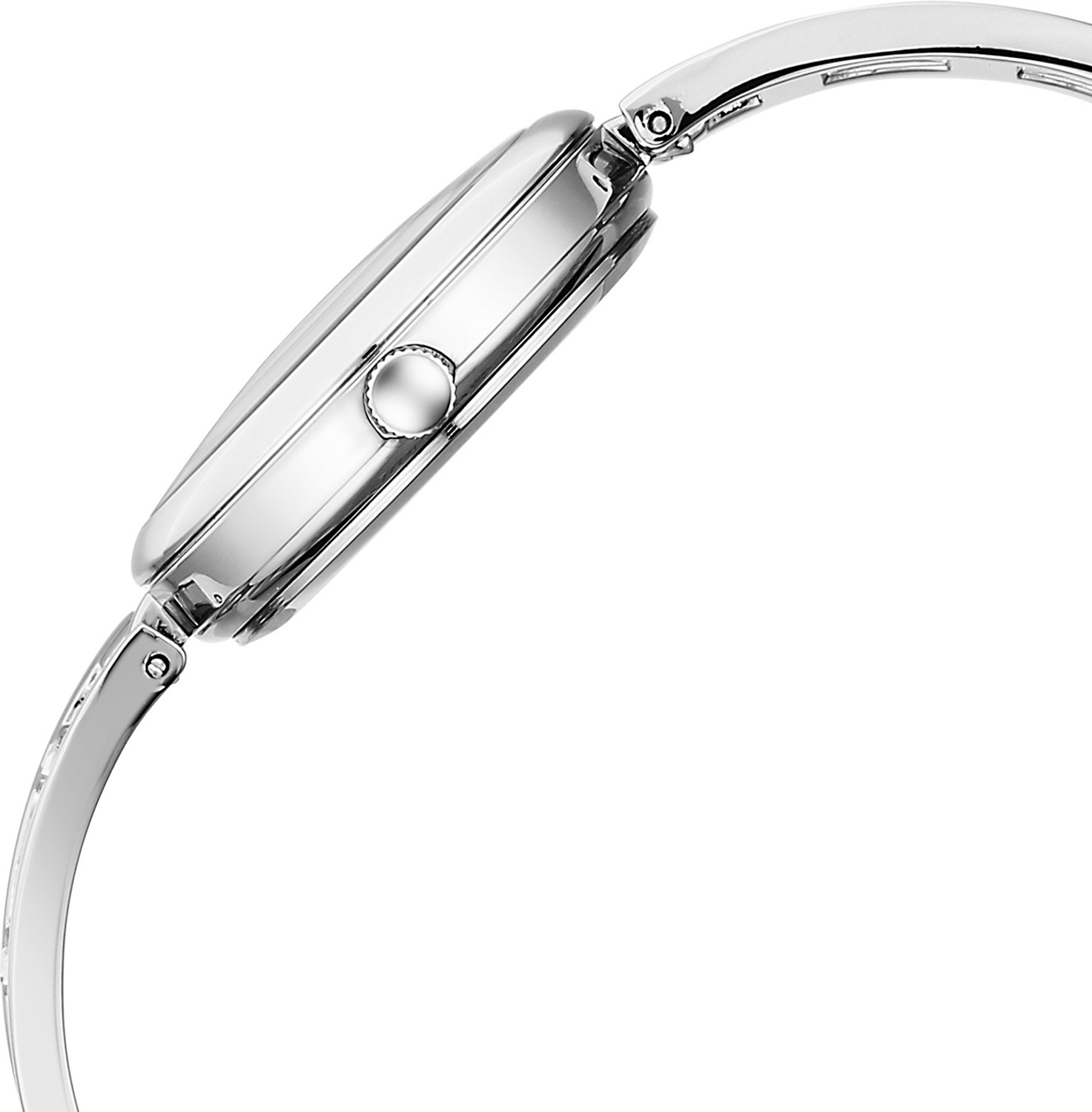 Image of Fastrack Vyb Seeker Quartz Lilac Dial Silver Alloy Strap Analog Watch - For Women FV60134SM01W