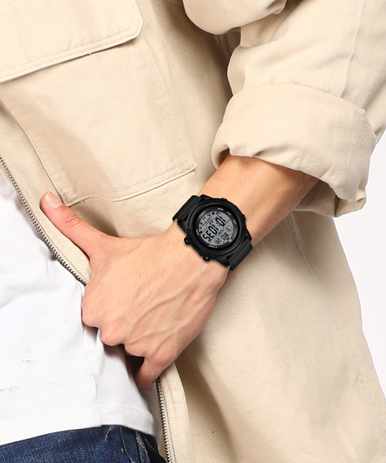 Image of AWEX Aw 1002 Colletion By Awex Hybrid Smartwatch Watch - For Men