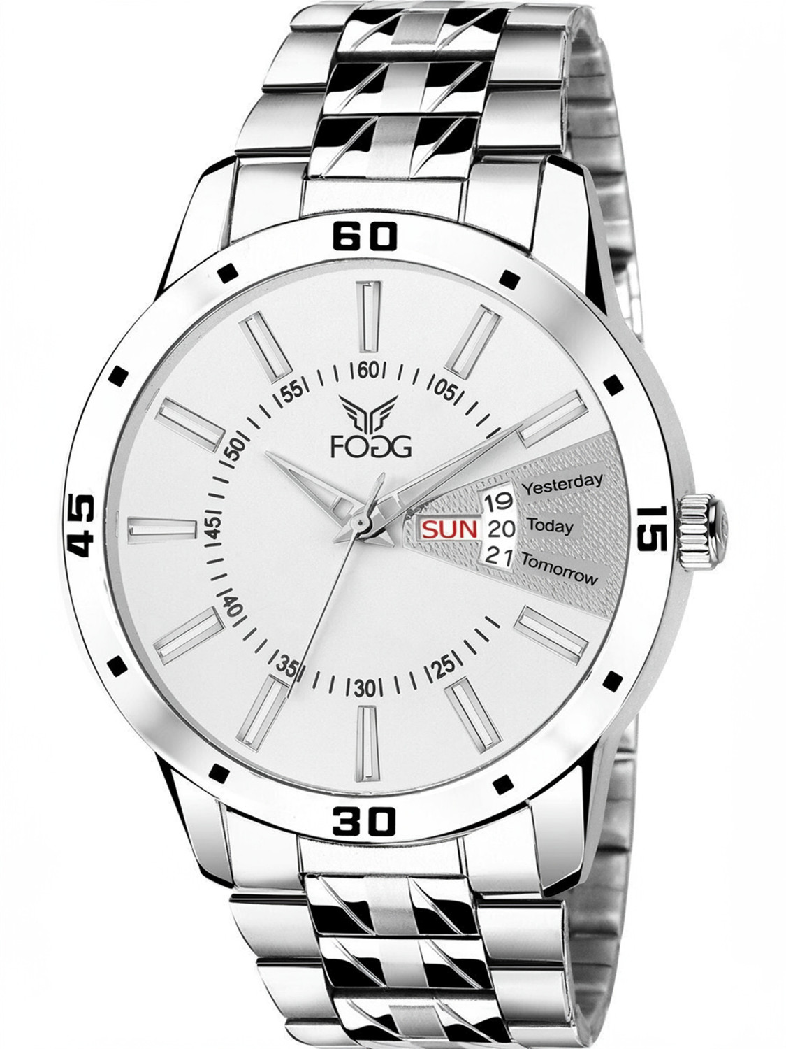 Fogg Day and Date Analog Watch - For Men