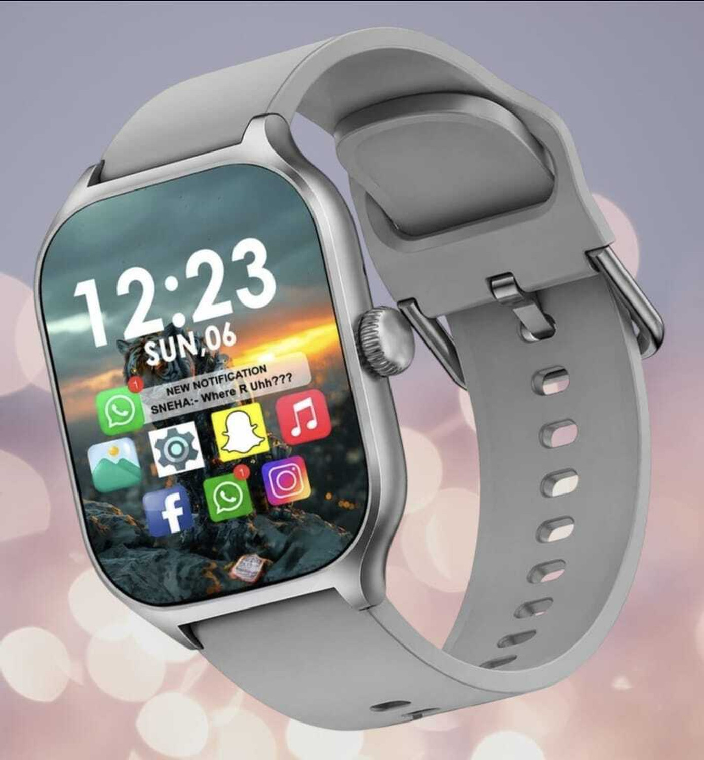 Image of ROXTO ROUND DIAL SMART WATCH Digital Watch - For Men & Women SMRT WATCH06