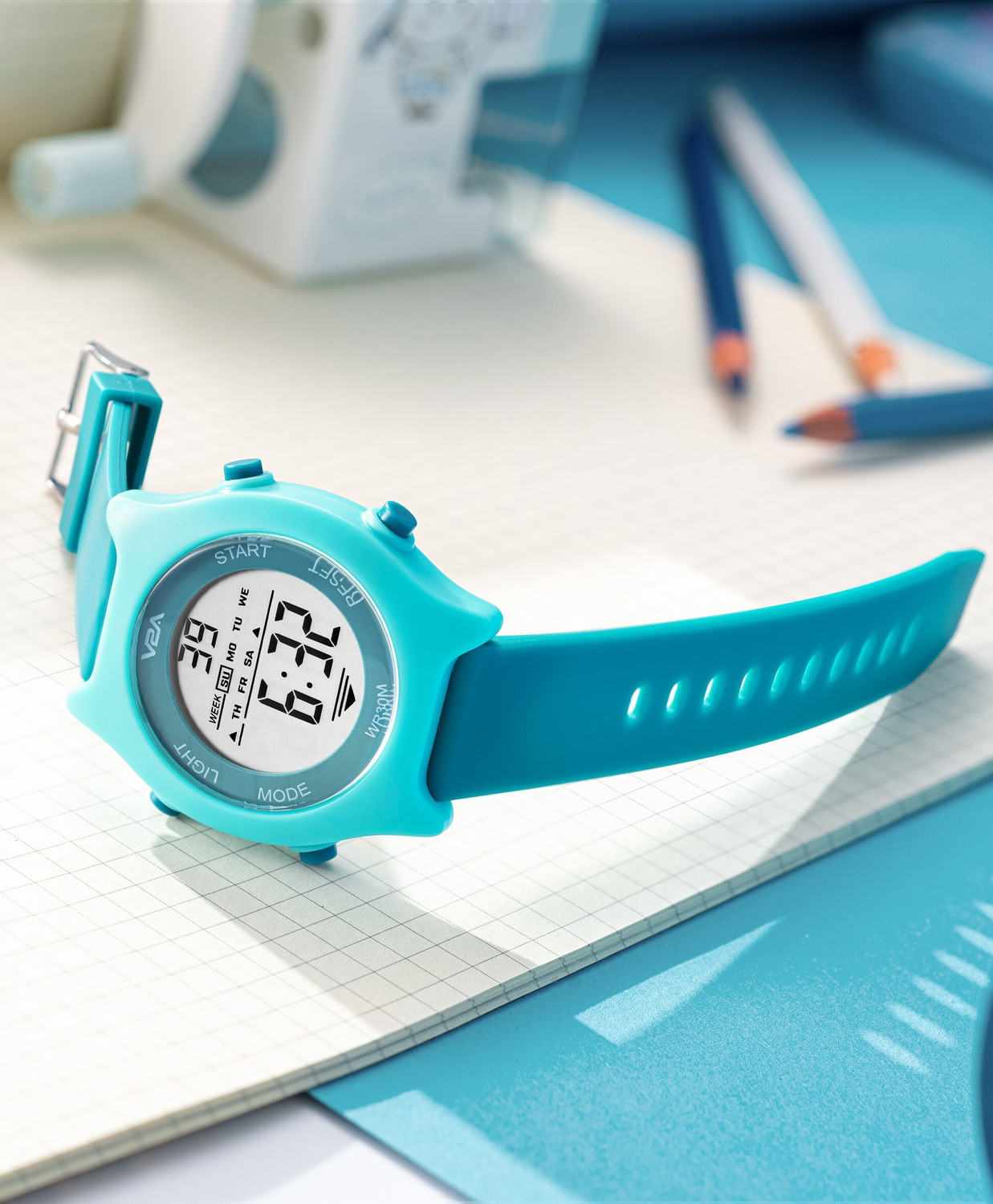 Image of Stuffy club Digital Watch - For Boys & Girls black band