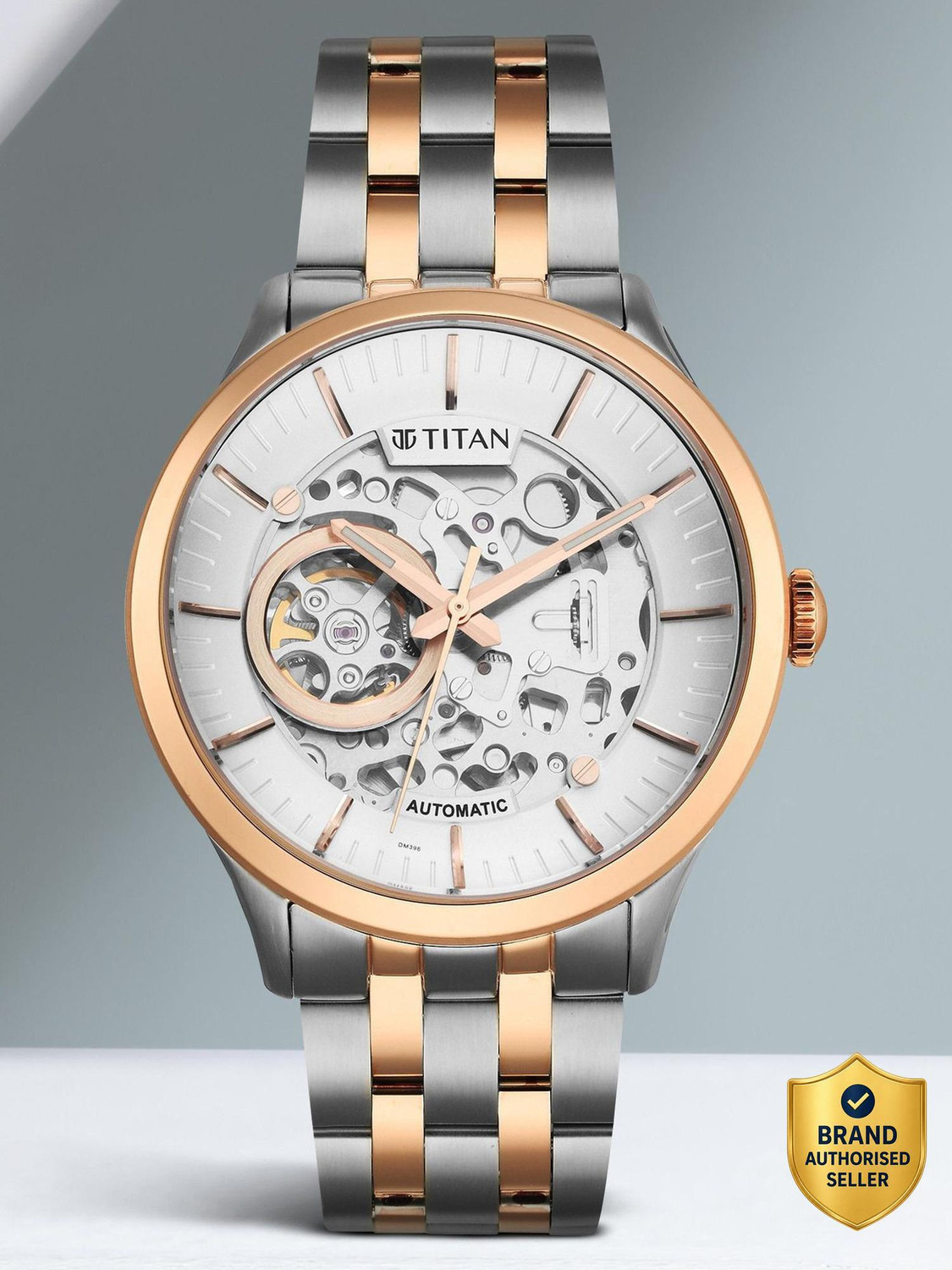 Titan 90140KM01 Metal Mechanicals (GAUTO Cluster) Analog Watch  - For Men