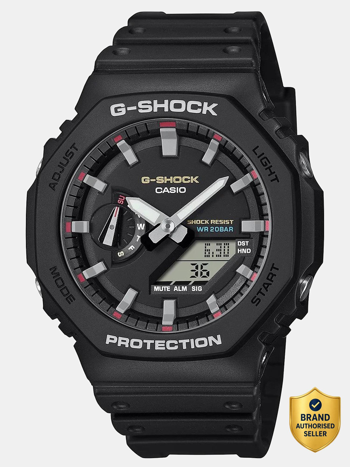 CASIO GA-2100RL-1ADR G-Shock Analog-Digital Watch - For Men