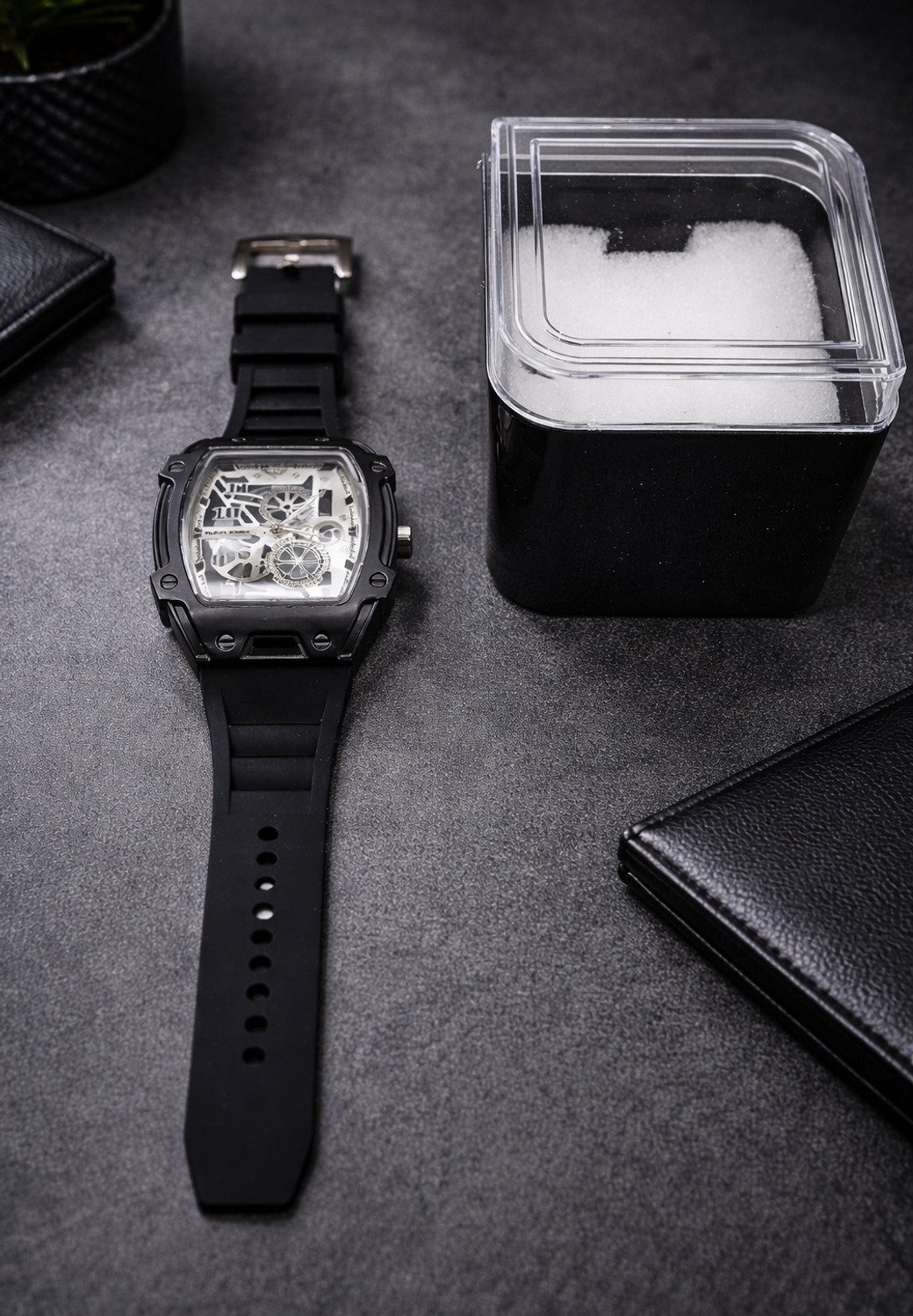 Image of Fancytown Fommy watch Analog Watch - For Men Black premium phantom watch