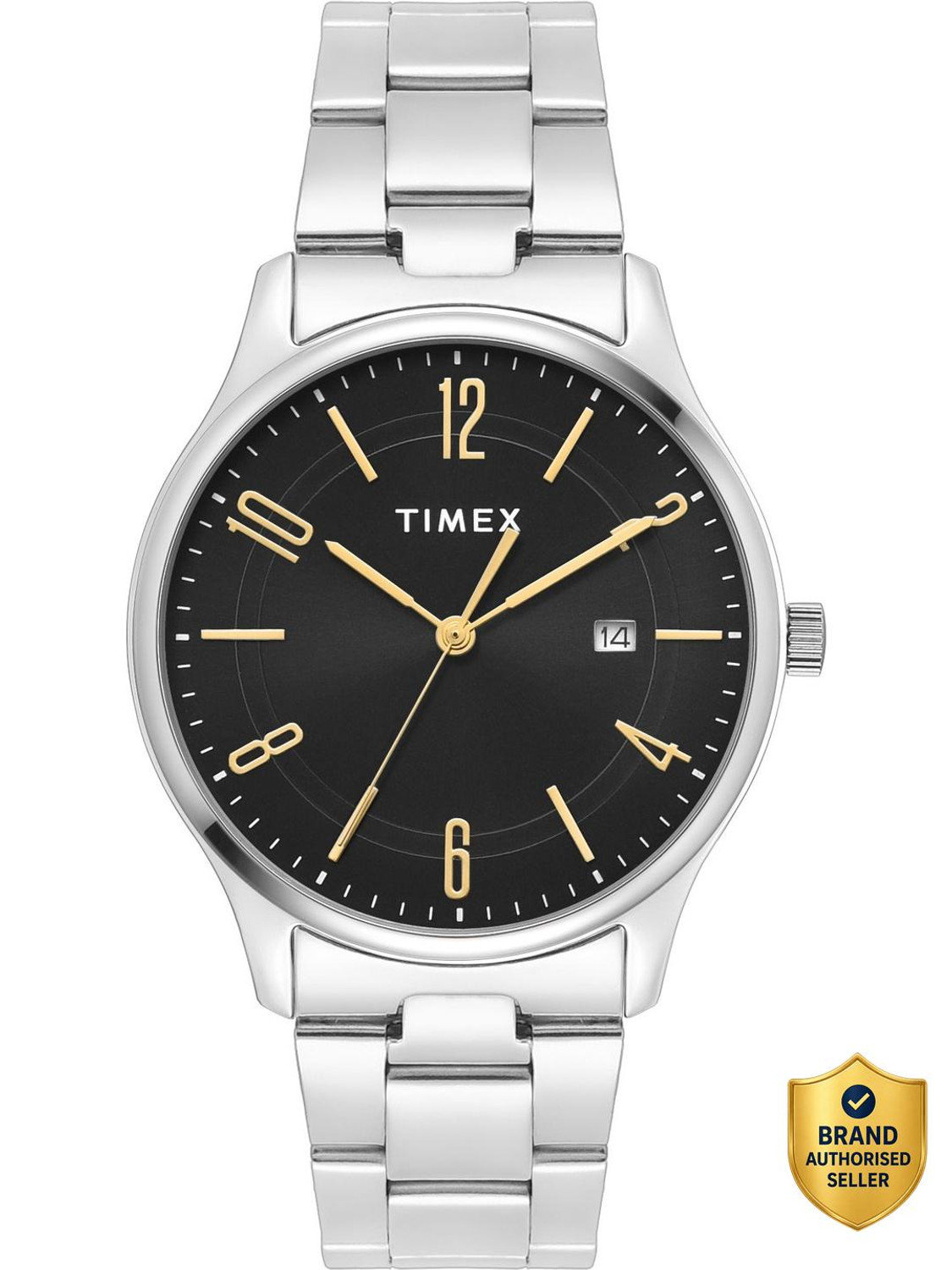 Black Date Dial Analog Watch - For Men TWEG359SMU05T