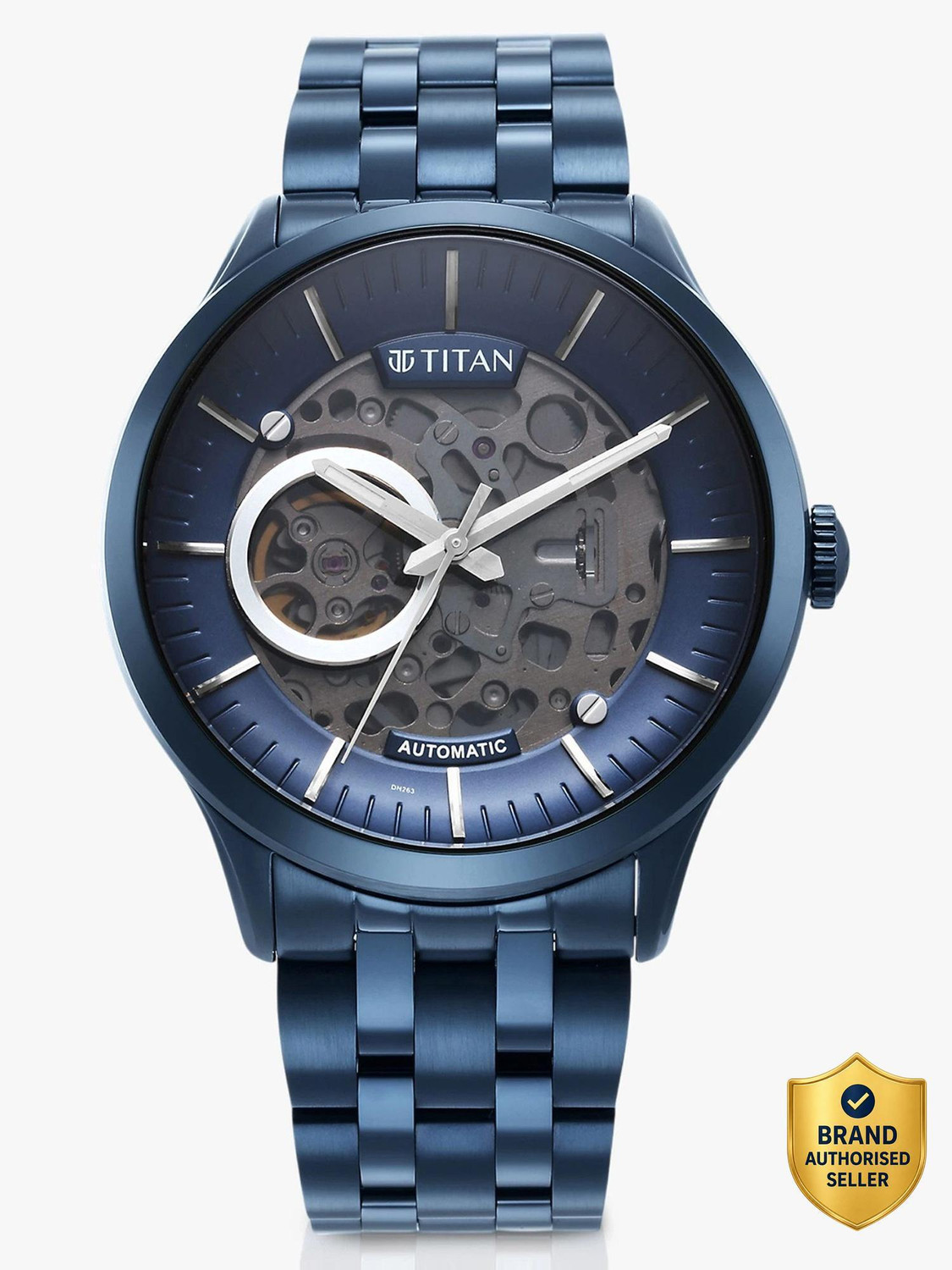 Titan Metal Mechanicals Analog Watch  - For Men