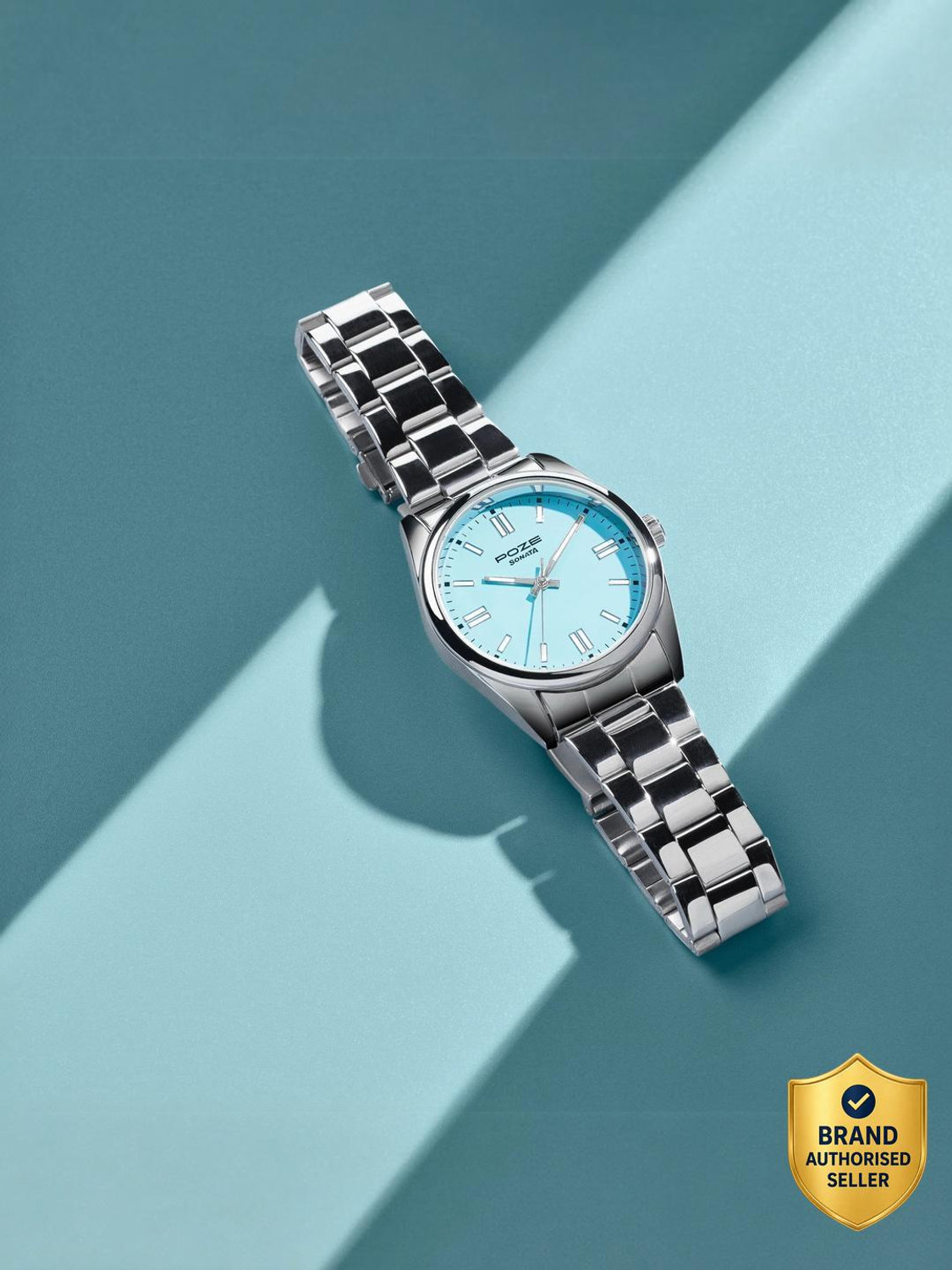 SONATA Poze - Metal Analog Watch - For Men