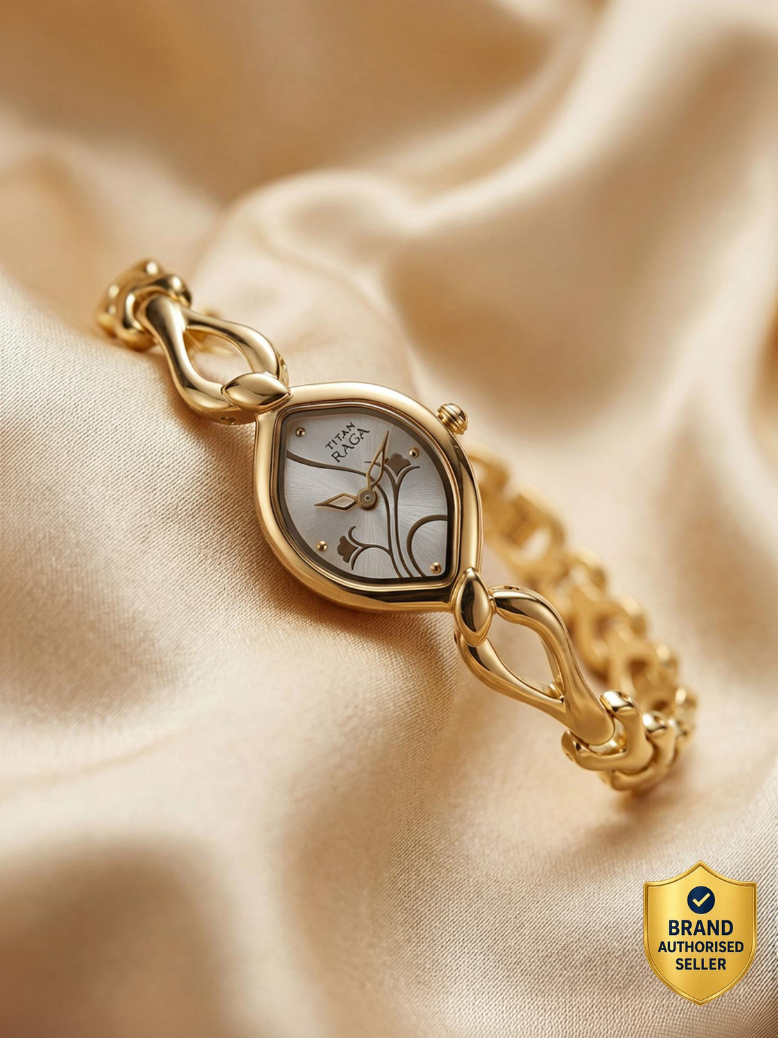 NN2455YM01 Raga Analog Watch - For Women