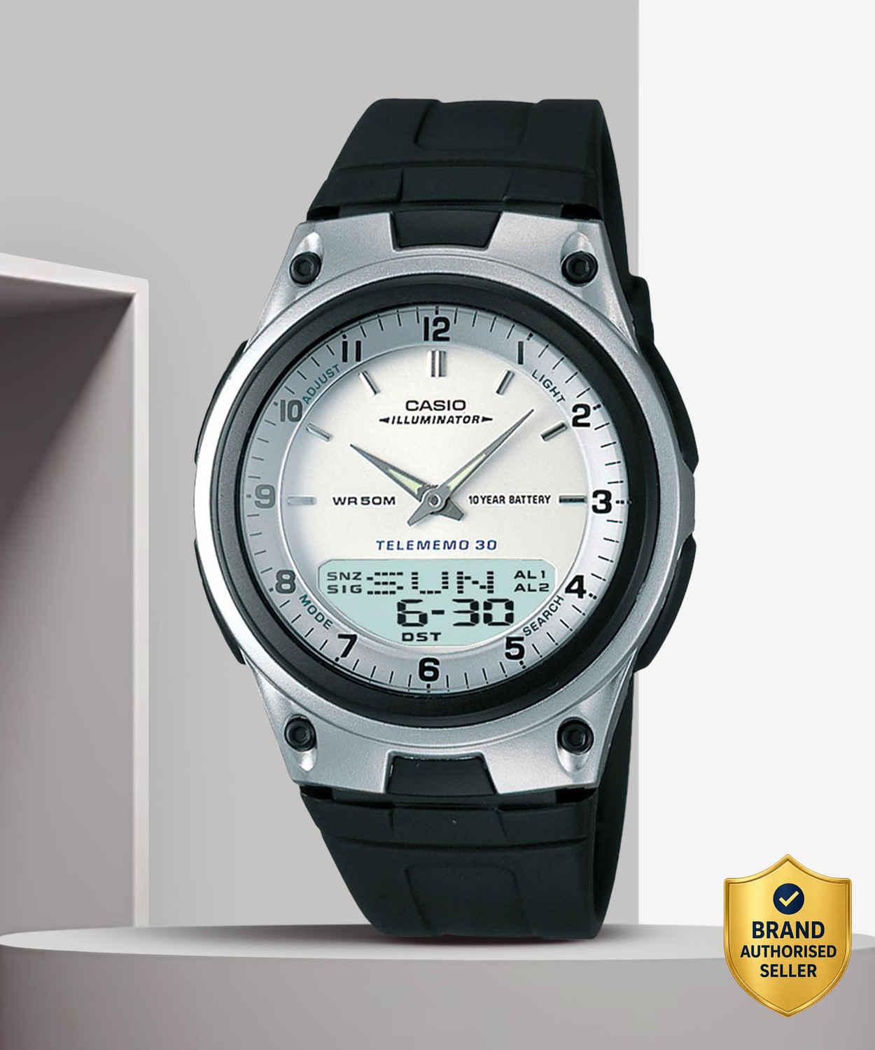CASIO AW-80-7AVDF Youth Combination ( AW-80-7AVDF ) Analog-Digital Watch  - For Men