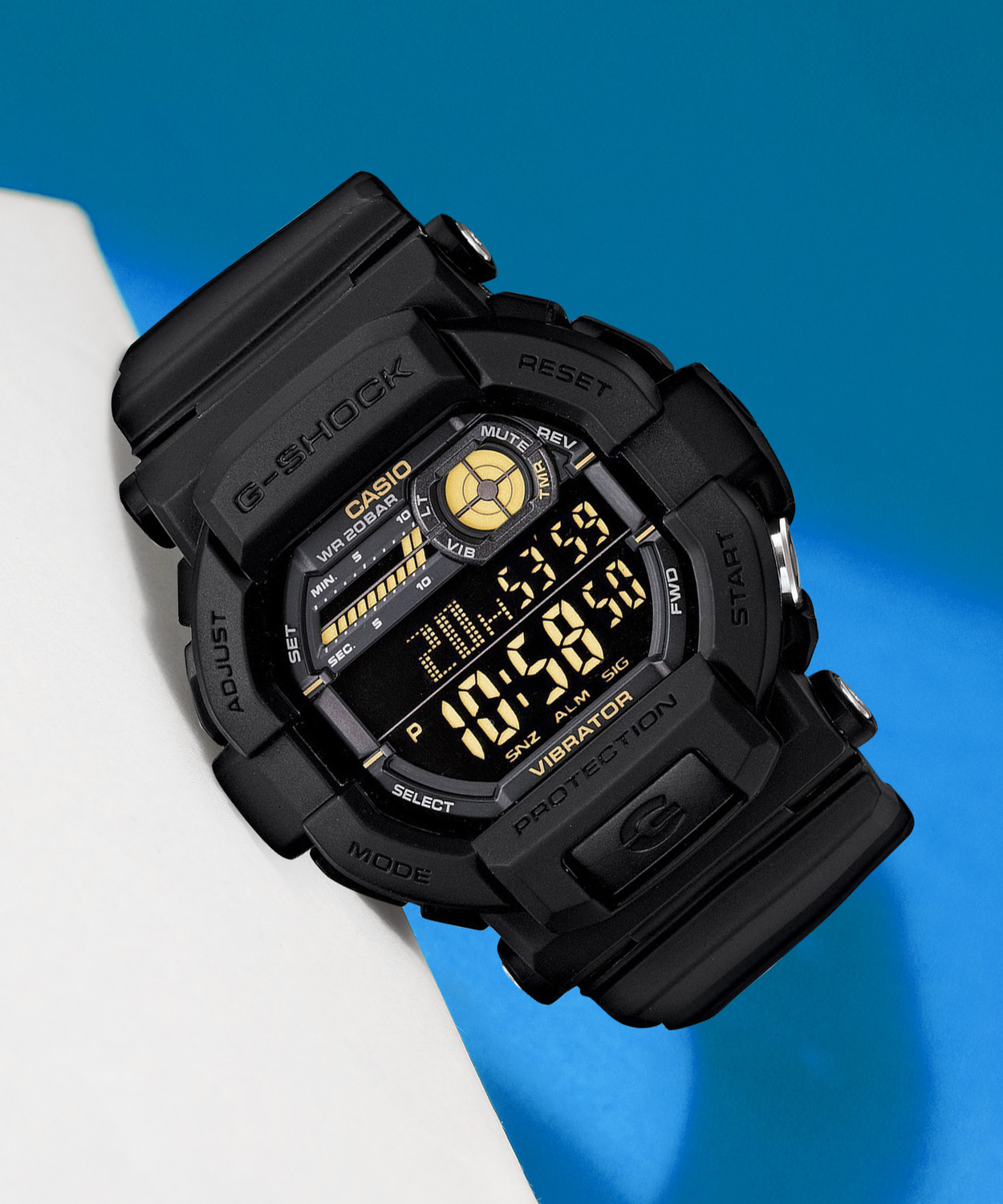 CASIO GD 350 1BDR G SHOCK GD 350 1BDR Dial Black Resin Strap Digital Watch For Men Price History