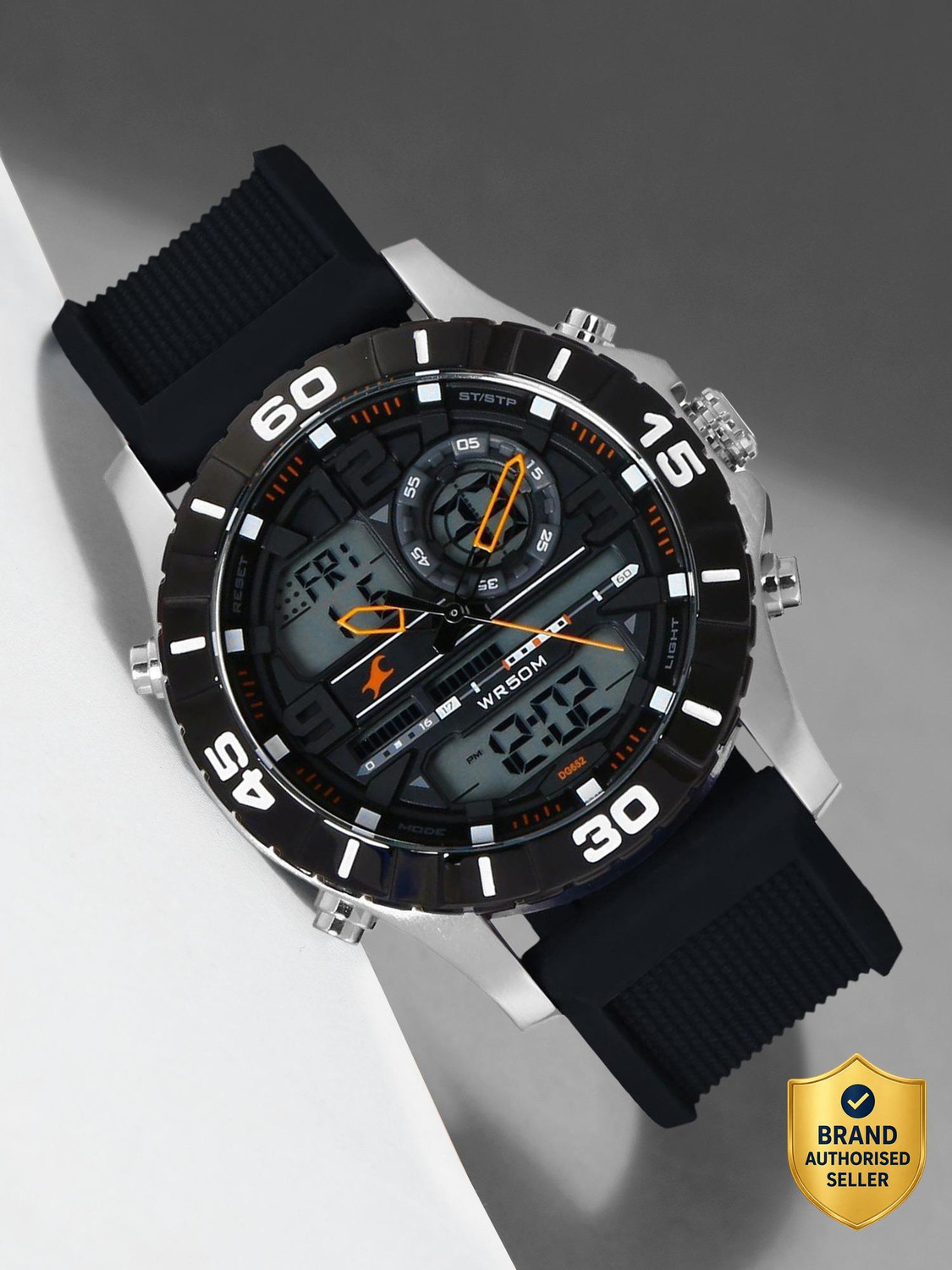 NN38035SP03 Analog-Digital Watch - For Men