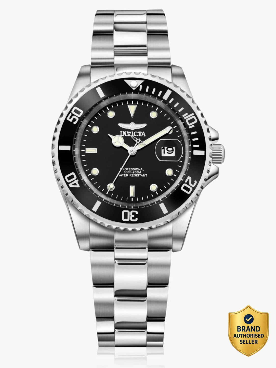 INVICTA 26970 Pro Diver Black Dial Quartz Analog Watch - For Men