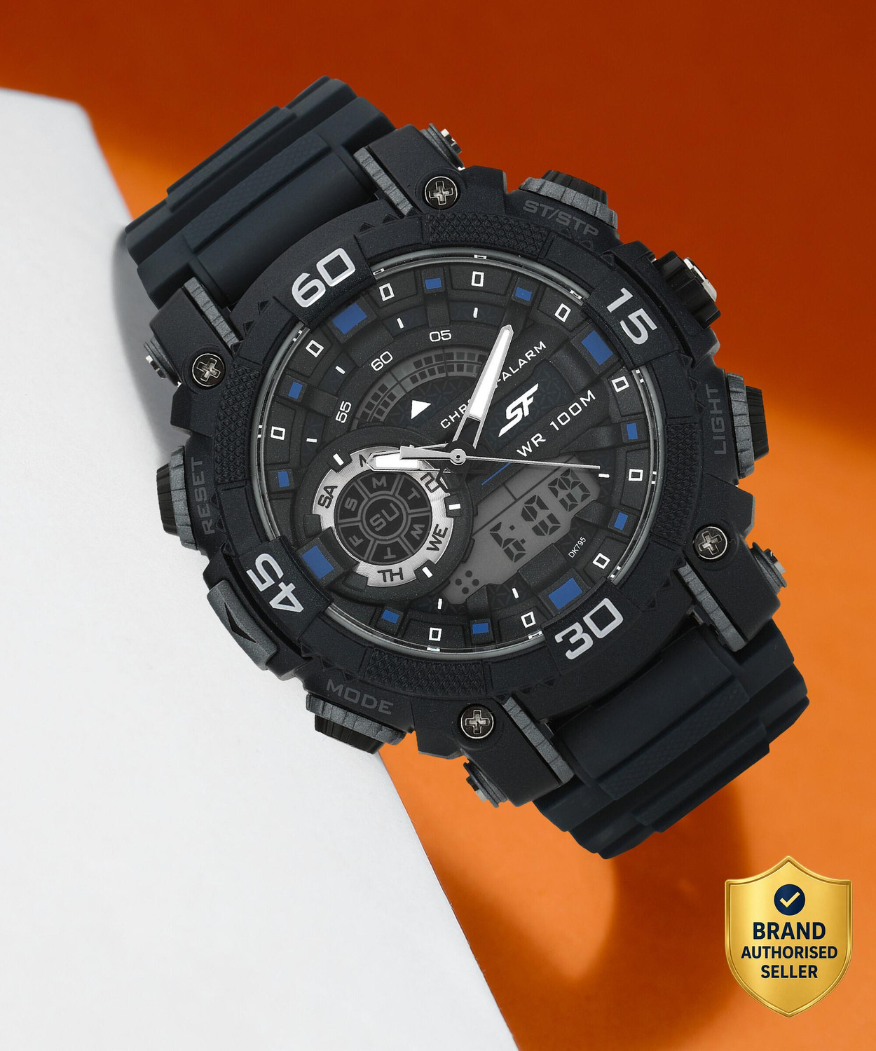 77070PP09 Analog-Digital Watch - For Men