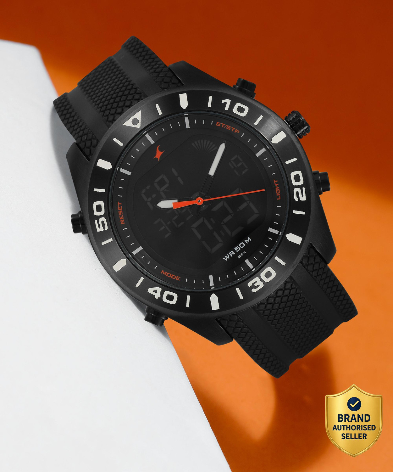 NN38034NP01 Analog-Digital Watch - For Men