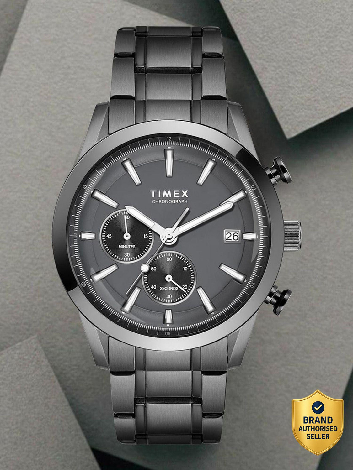 TIMEX Chronograph Grey Dial Analog Watch - For Men