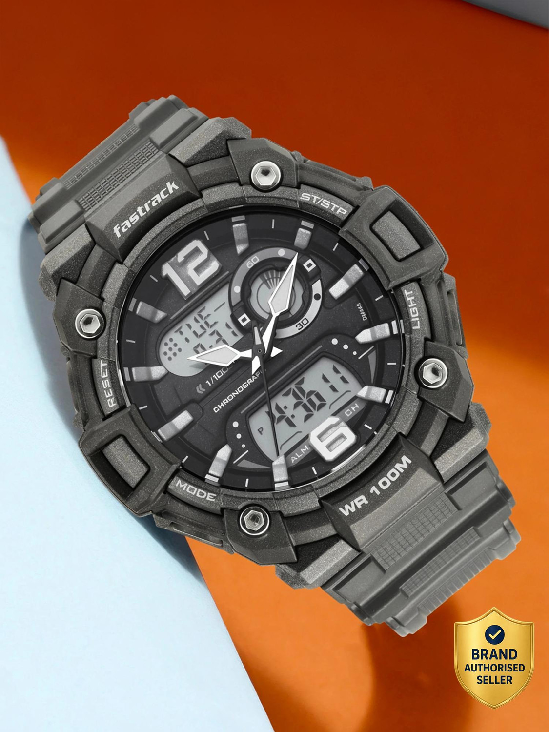 38071PP03 Analog-Digital Watch - For Men