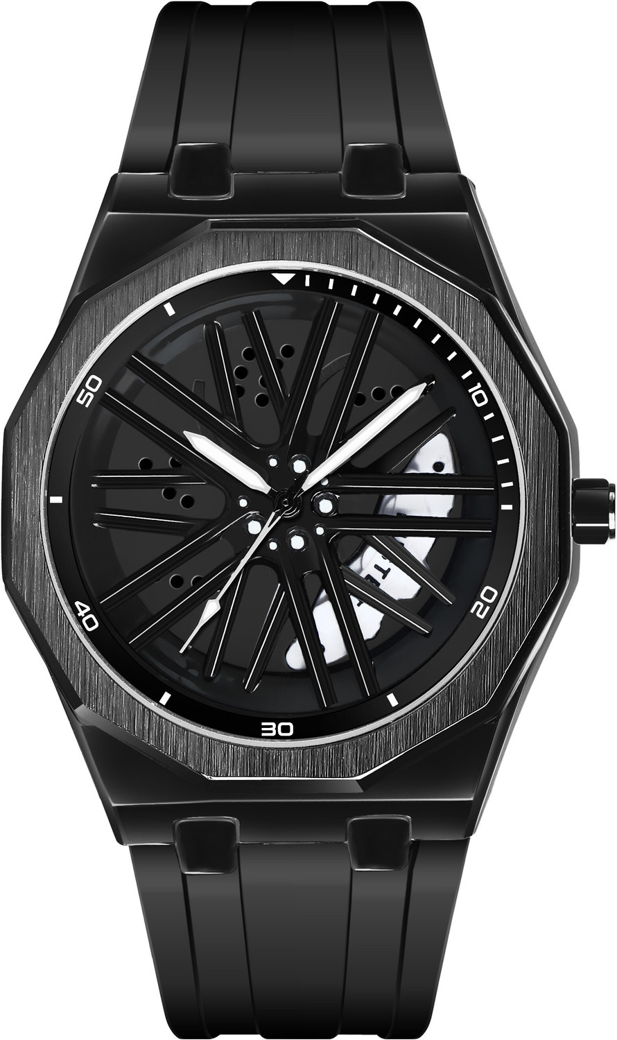 Image of DIGITRACK Party White Dial Analog Watch - For Men 3121WSM01