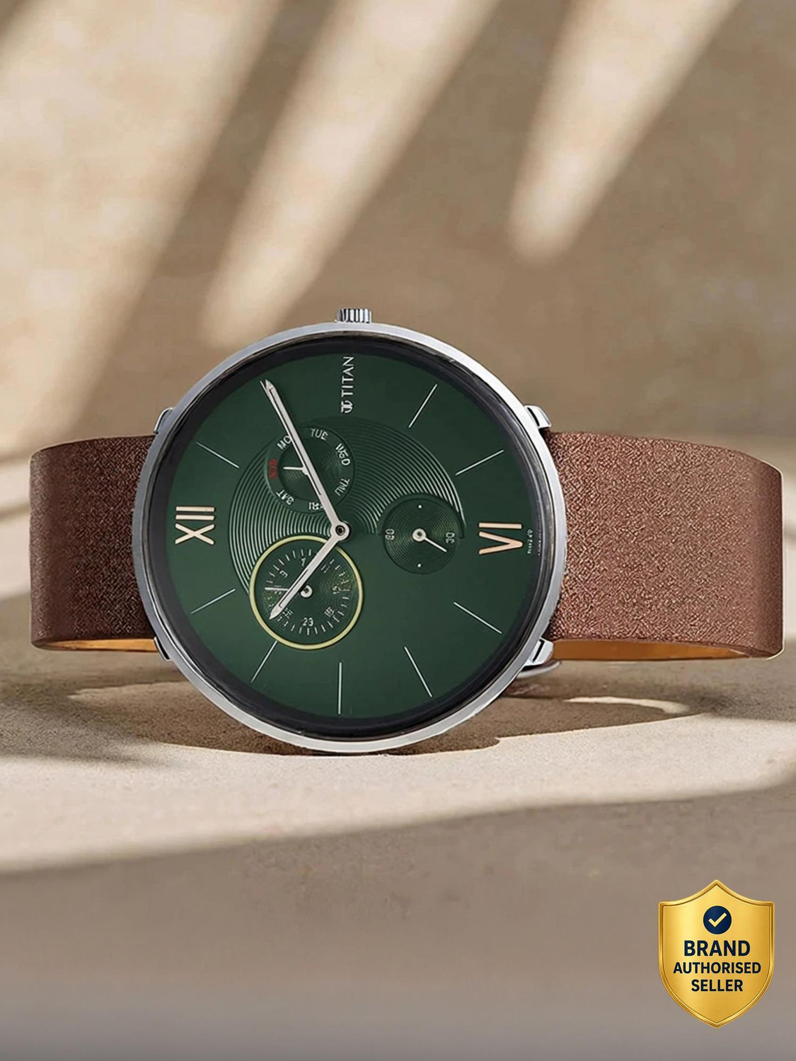 Titan Slim Multifunction Analog Watch  - For Men