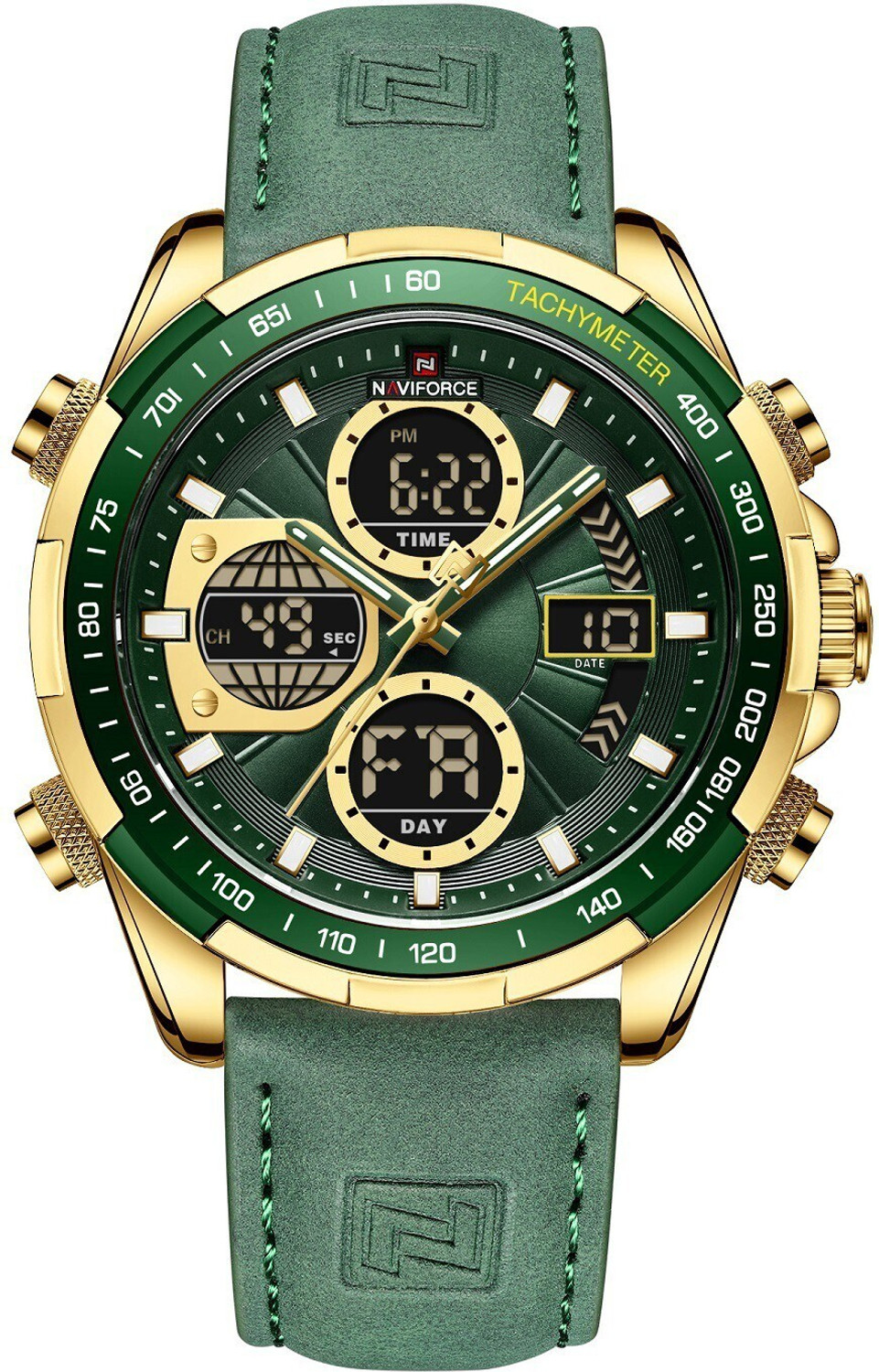 NAVIFORCE NF9197 Fashion Sport Quartz Analog Digital LED Military Wate