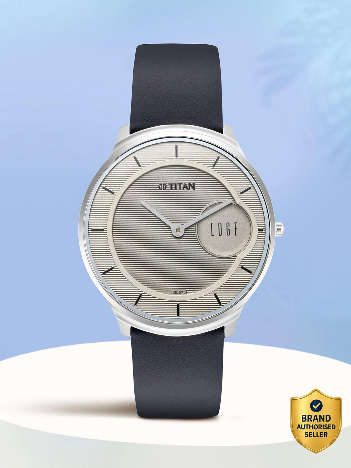 Titan NQ1843SL01 Edge Analog Watch - For Men