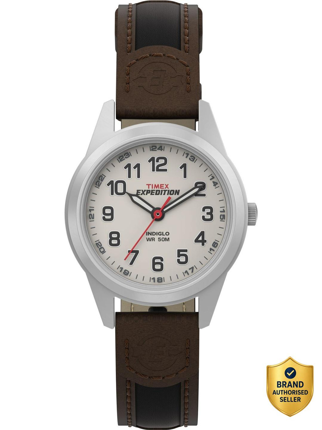 Expedition Round 26mm White Dial Analog Watch - For Women T41181E6