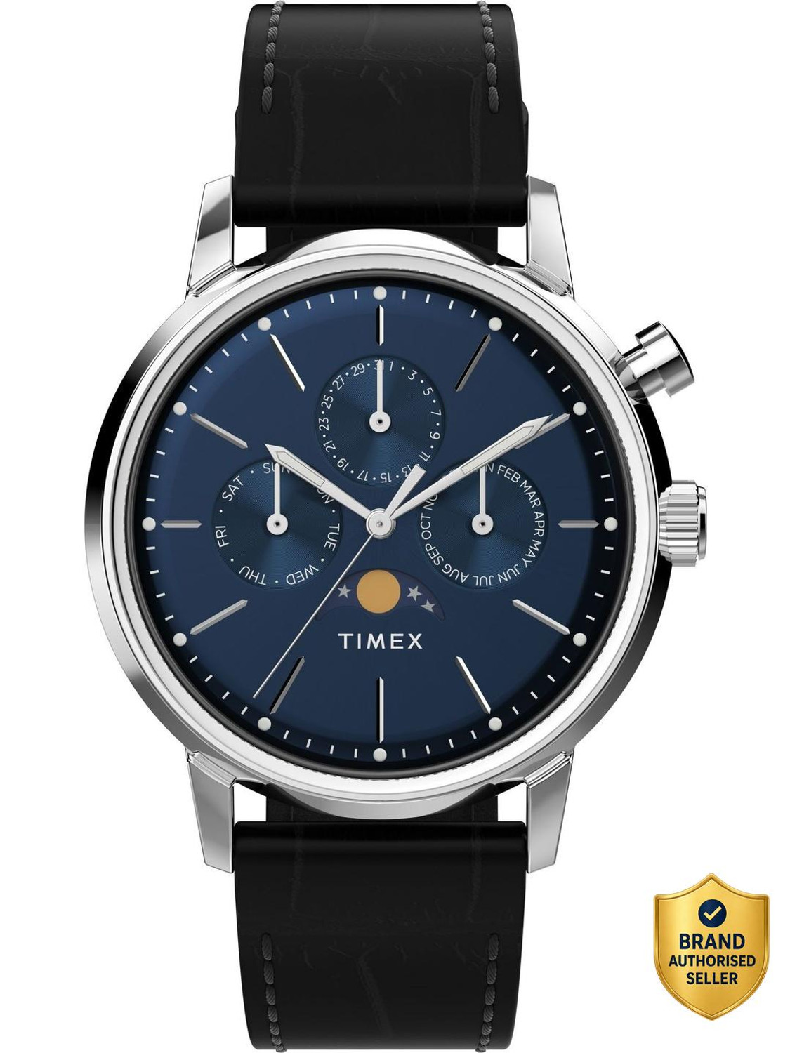 TIMEX TW2W51200UJ Marlin Blue Round Dial Analog Watch - For Men