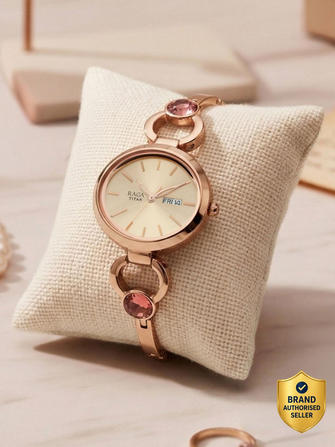 NN2621WM01 Raga Viva 3 Analog Watch  - For Women
