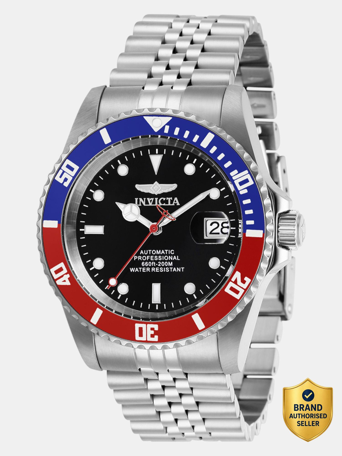 INVICTA 29176 Pro Diver Automatic Black Dial Analog Watch - For Men